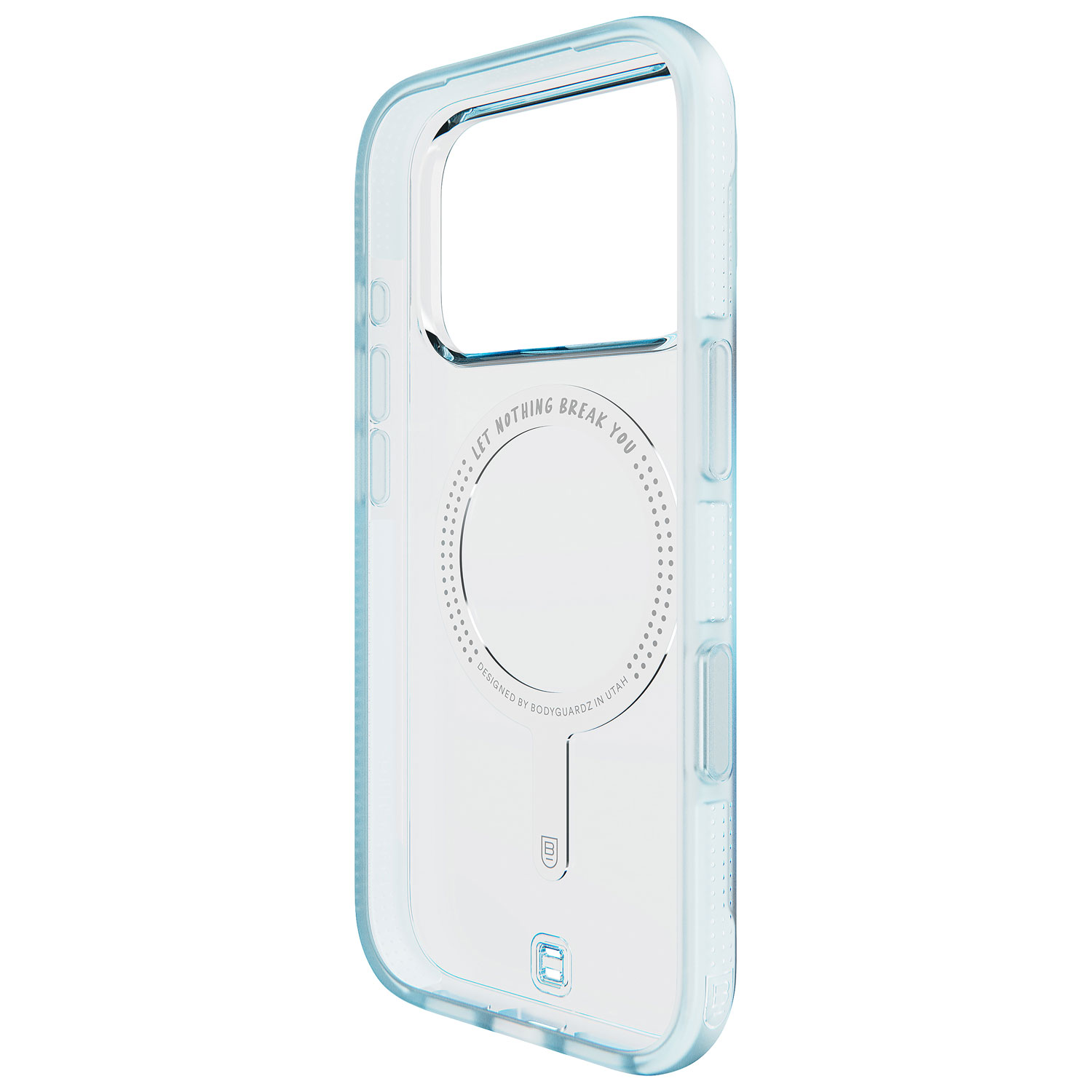 BodyGuardz Ace Pro Fitted Soft Shell Case with MagSafe for iPhone 17 Pro Max - Blue