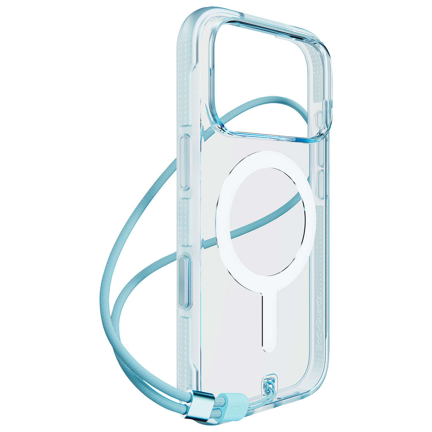 BodyGuardz Ace Pro Fitted Soft Shell Case with MagSafe for iPhone 17 Pro Max - Blue