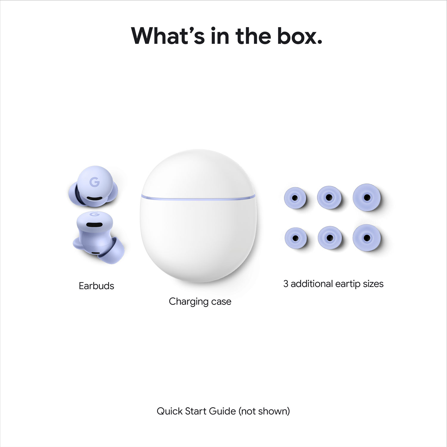 Google Pixel Buds 2a In-Ear Noise Cancelling True Wireless Earbuds - Iris