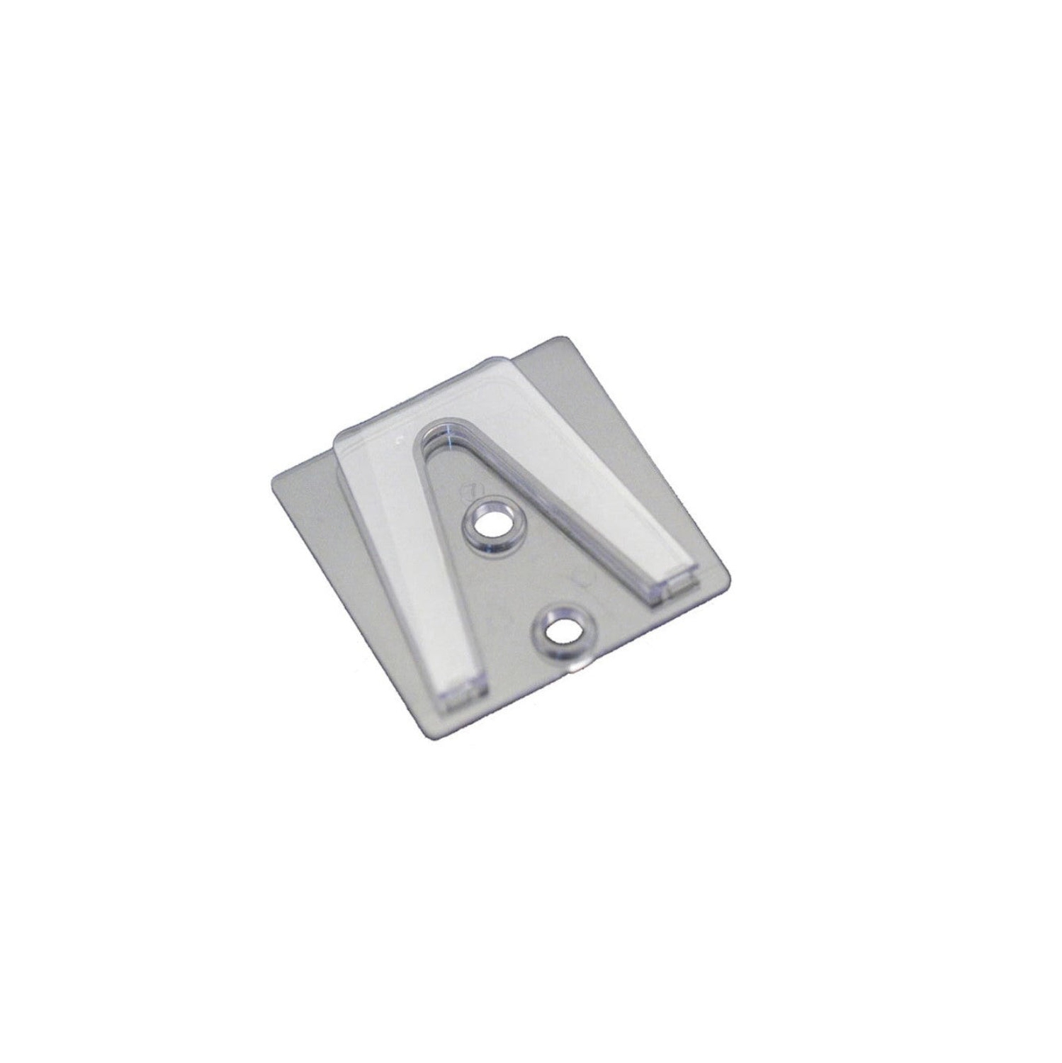 LightingByHHD Parapet Light Clips – 100 Pack – For C9/C7 Bulbs – Use with Shingle Tabs – Flat Roof Mounting, Clear