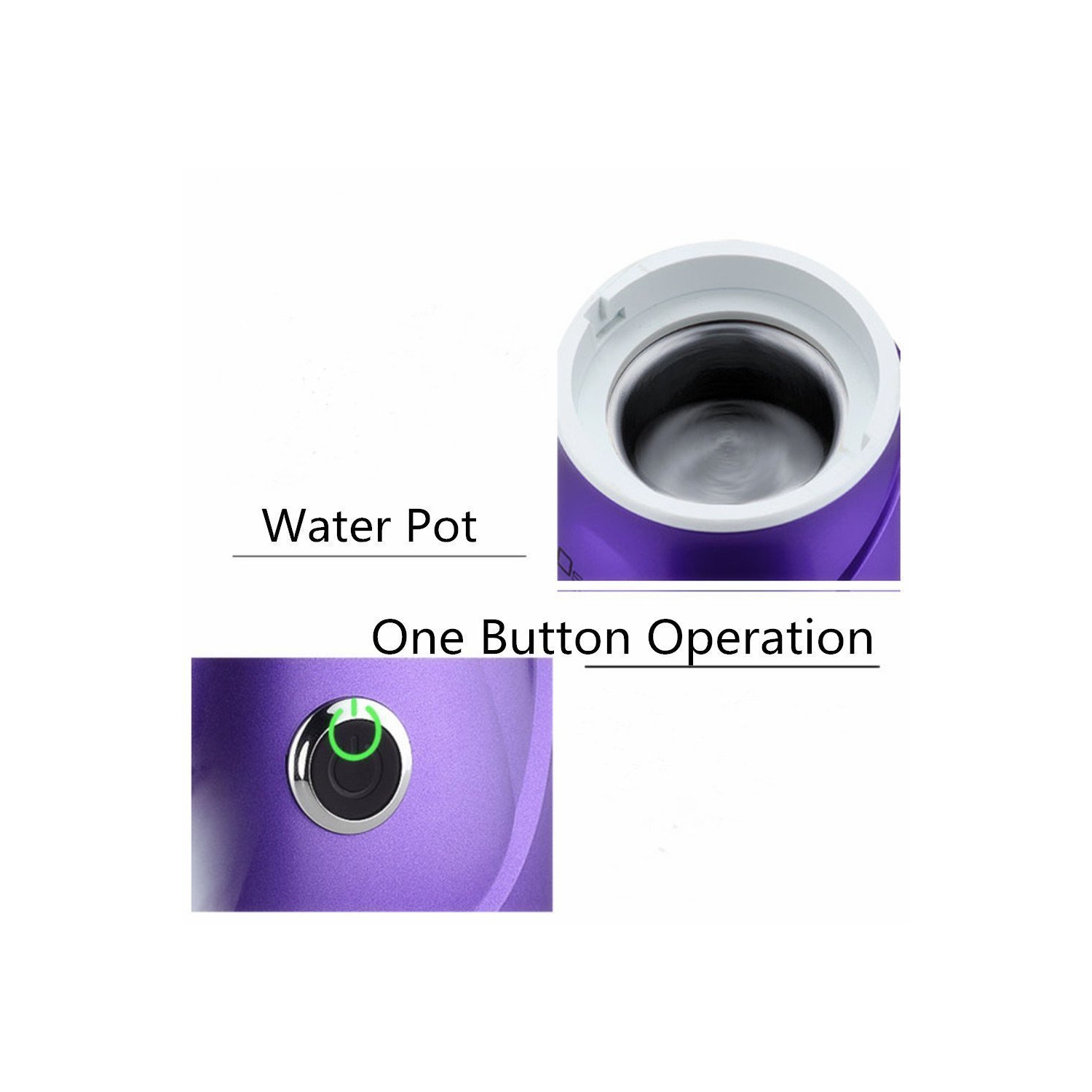 Facial Steamer,Nano Ionic Face Steamer for Home Facial,Face Sauna Spa Sinuses Moisturizing Cleansing Pores for for Women Moisturizing Home SPA