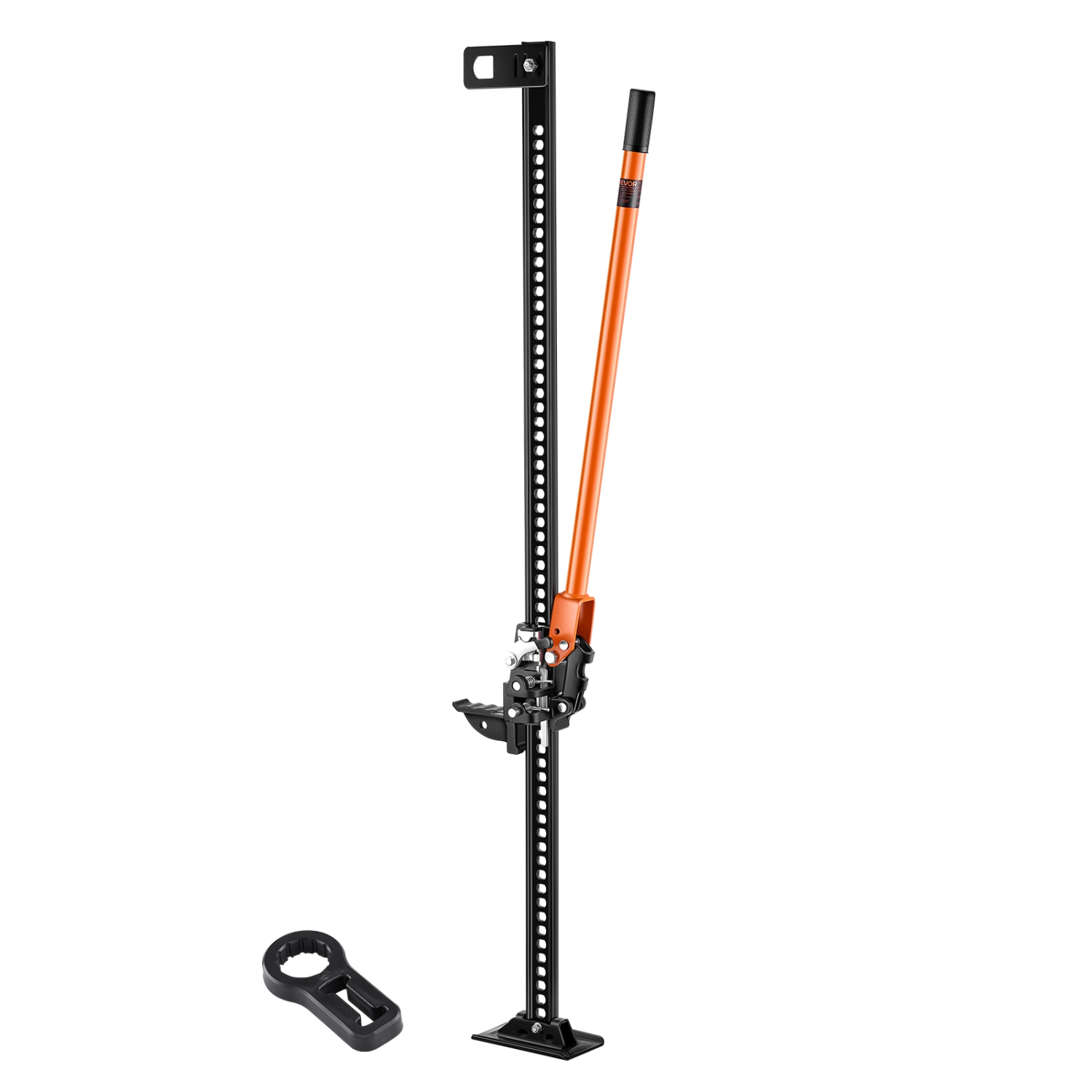 VEVOR 60" Farm Jack, Utility High Lift Farm Jack, 3.18 Ton Capacity Ratcheting Off Road Utility Jacks, Heavy-Duty Lift Jacks with 5.12"-54.33"