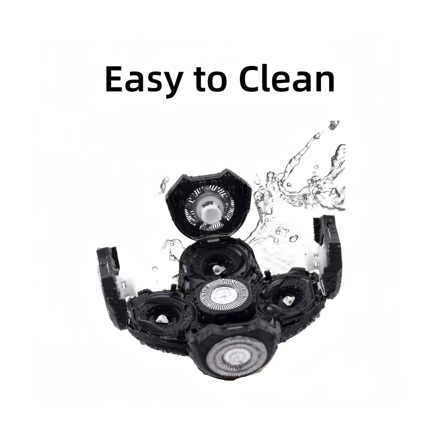 3-Pack 5-Blade Replacement Razor Heads for Men's Freedom Razors