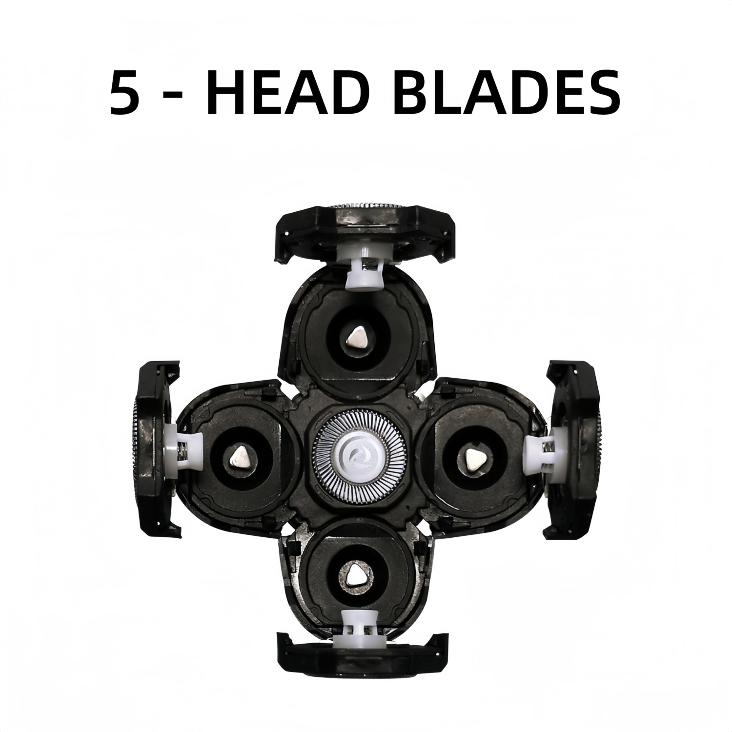 3-Pack 5-Blade Replacement Razor Heads for Men's Freedom Razors