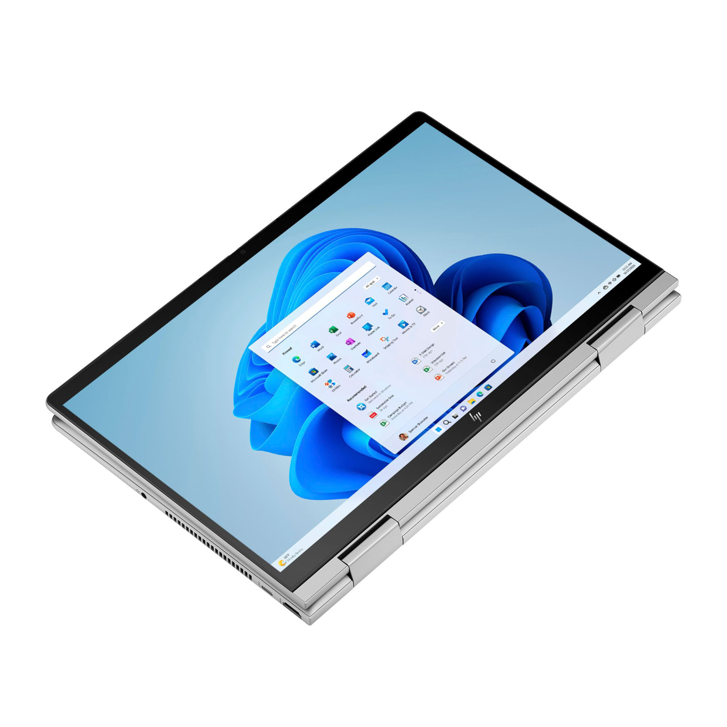 HP Envy x360 2-in-1 14" FHD Touchscreen Laptop-Silver( Intel 5 120U/ 1TB SSD/8GB RAM/Win 11 Pro)