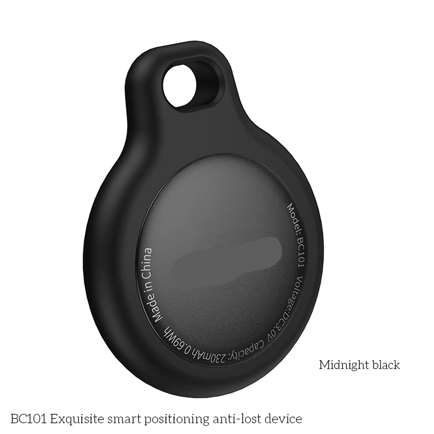 BC101 Smart AirTag Trackers avec son GPS Global Fonctionne avec le système iOS Localiser mon APPLICATION Tag Mini Localisateur de clés pour animaux