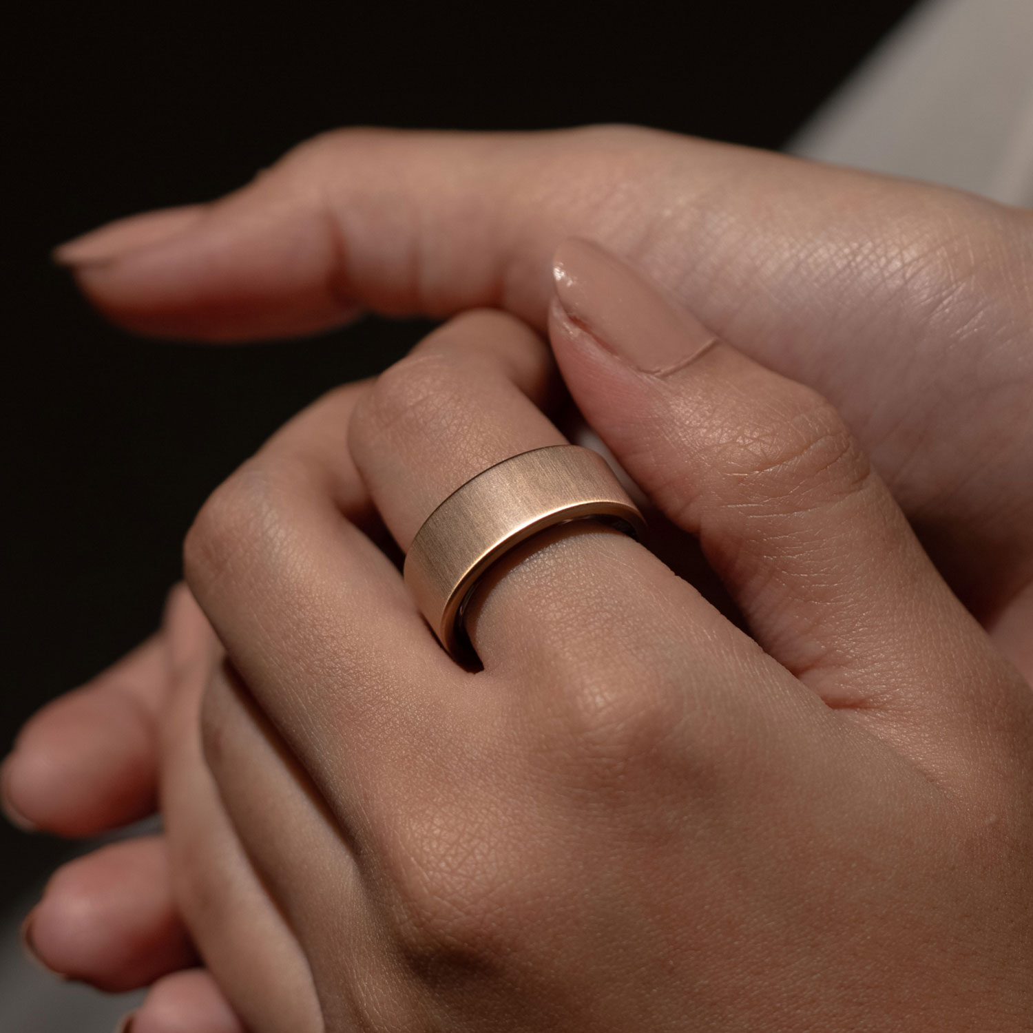 Ultrahuman Ring Air Sleep & Fitness Smart Ring - Size 12 - Rose Gold