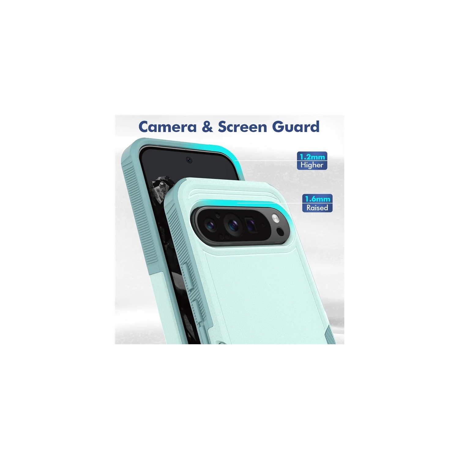 XCRS Google Pixel 10 Pro XL Étui double couche robuste Comm, robuste, Tuff Cover