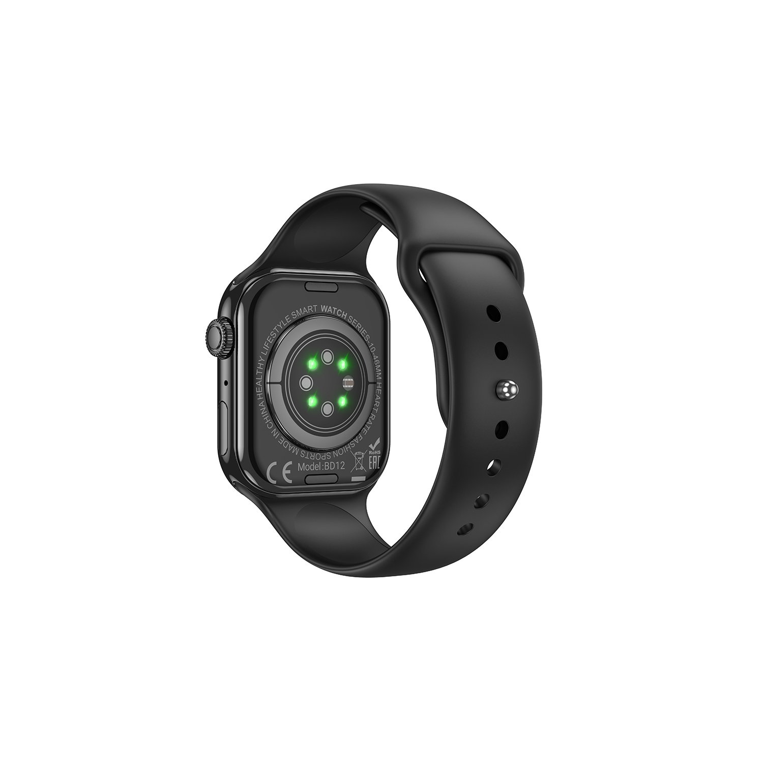 Montre sport intelligente BD12 de BOROFONE, écran 2.01&nbsp;po, appel Bluetooth avec chargeur