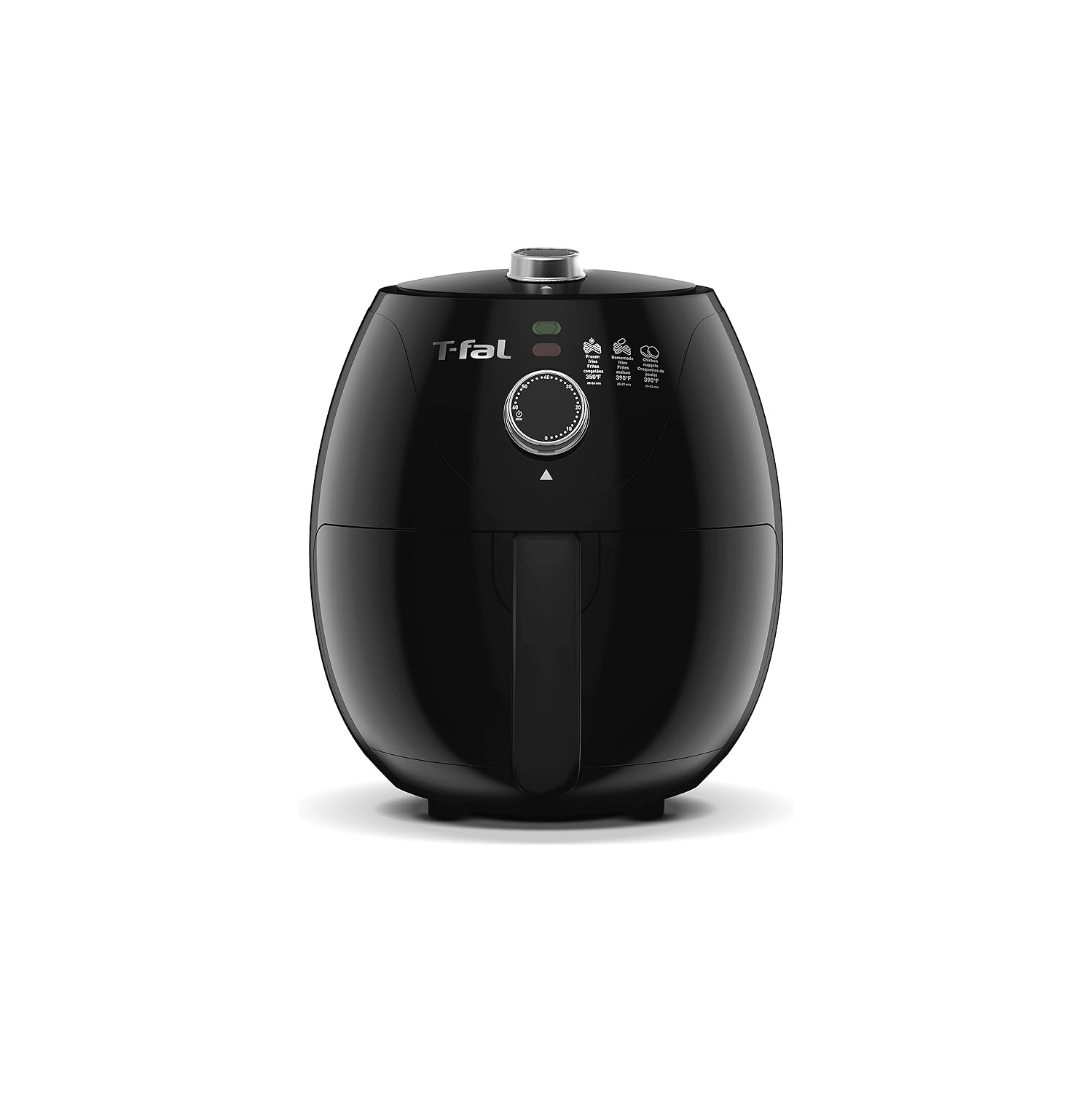 Friteuse à air chaud essentielle de T-Fal, 3,2 L/3,4 pte, 1200&nbsp;W, friteuse à air chaud, gril, rôtissage Cuisson, Taille parfaite, Sans huile,