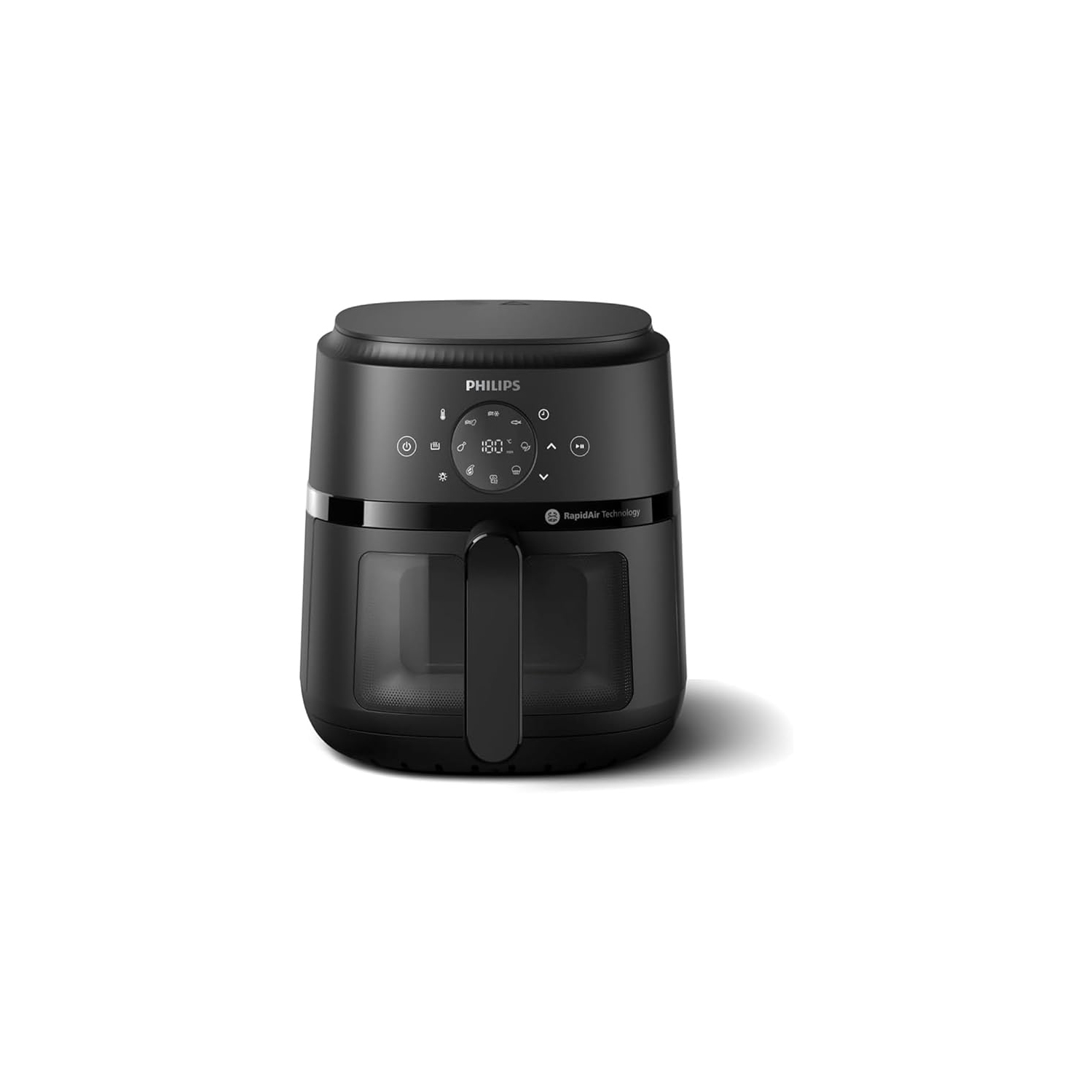 Philips 2000 Series Airfryer - 4.4 qt Pan, 13 Cooking Functions, RapidAir Technology, Healthy Cooking with 90% Less Fat, Efficient & Fast (NA220/00)