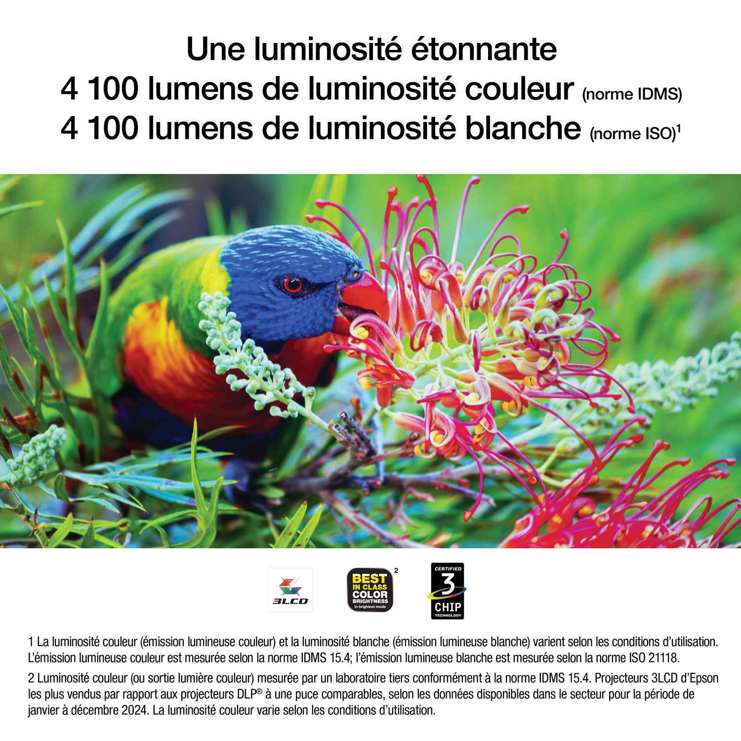 Projecteur d'entreprise DEL HD 1080p Pro EX9270 d'Epson