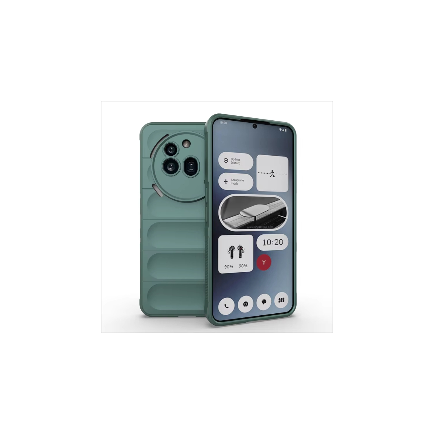 Étui de luxe pour Nothing Phone 3&nbsp;A Pro Cover Nothing Phone 3&nbsp;A Pro Funda Coque Silicone souple TPUR Bumper Nothing Phone 3&nbsp;A Pro -