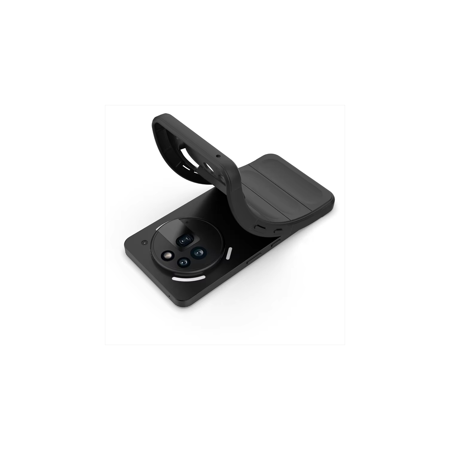 Étui de luxe pour Nothing Phone 3 A Pro Cover Nothing Phone 3 A Pro Funda Coque Silicone souple TPUR Bumper Nothing Phone 3 A Pro -