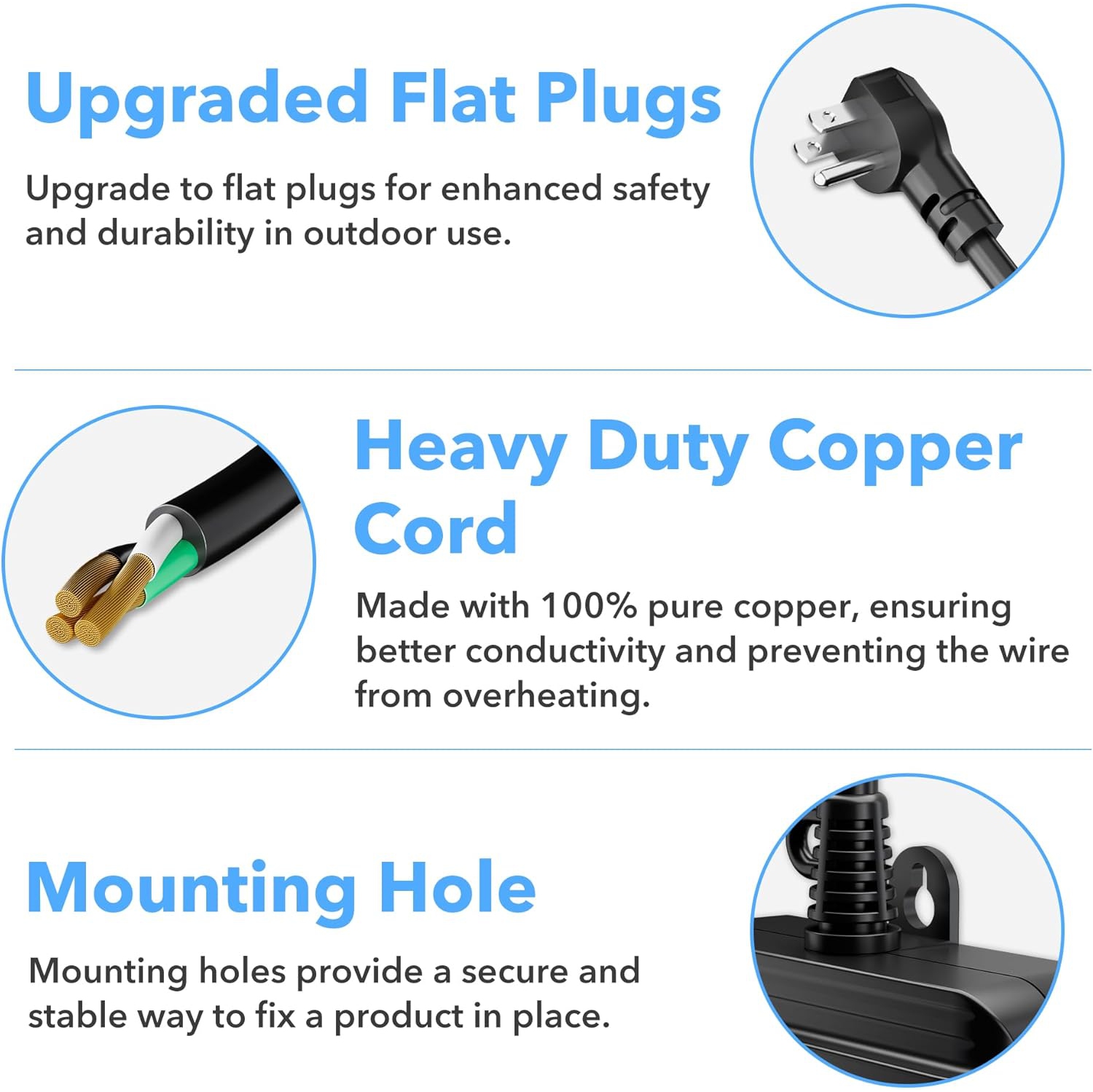 BN-LINK Wireless Outlet: Indoor/outdoor, 3-prong. 100ft range, 15AMP, weatherproof, ETL (batt incl).