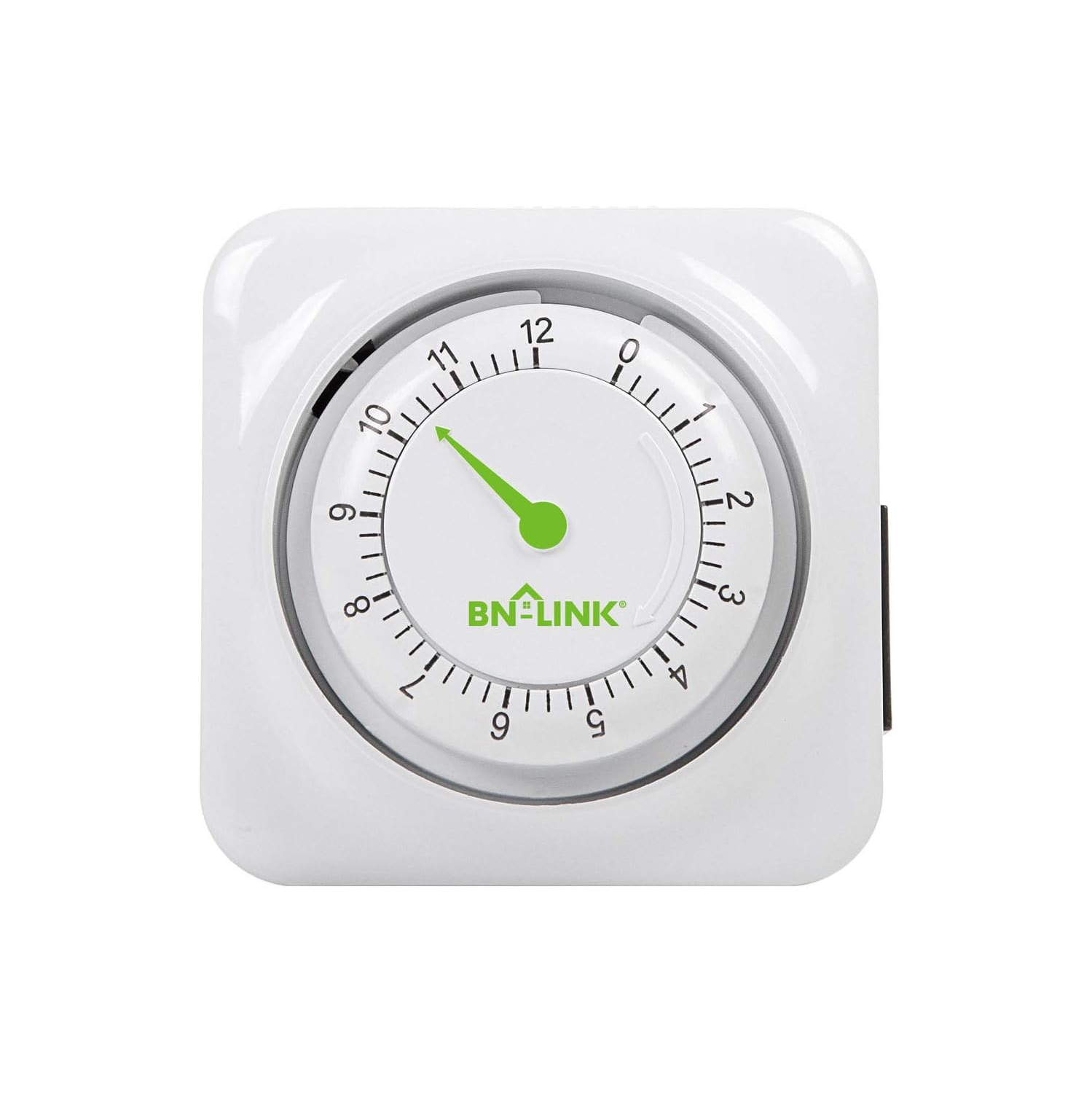 BN-LINK 12-Hour Indoor Timer: 3-prong, 15-min increments – kitchen/chargers/lamps. 1875W, 1/2HP, ETL
