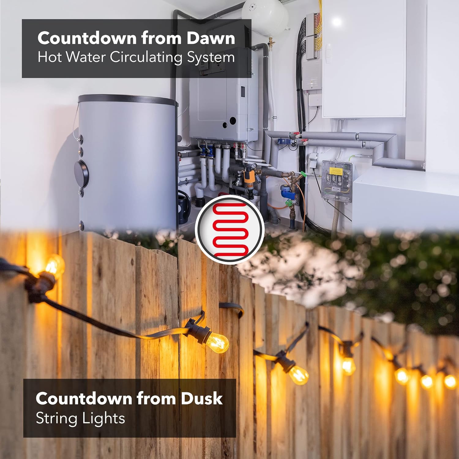 BN-LINK Short Cycle Timer, 24H/Day/Night, Photocell, Hydro/Aquaponic/Aeroponic