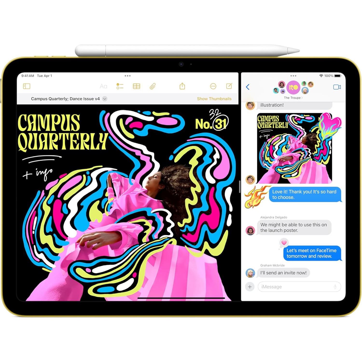 Open Box - Apple iPad A16 11" 128GB with Wi-Fi 6 - Silver