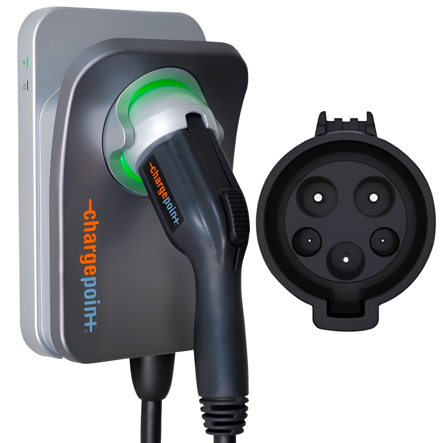 Station de chargement câblée flexible intelligente 240&nbsp;V de ChargePoint pour disjoncteurs 20-80&nbsp;A