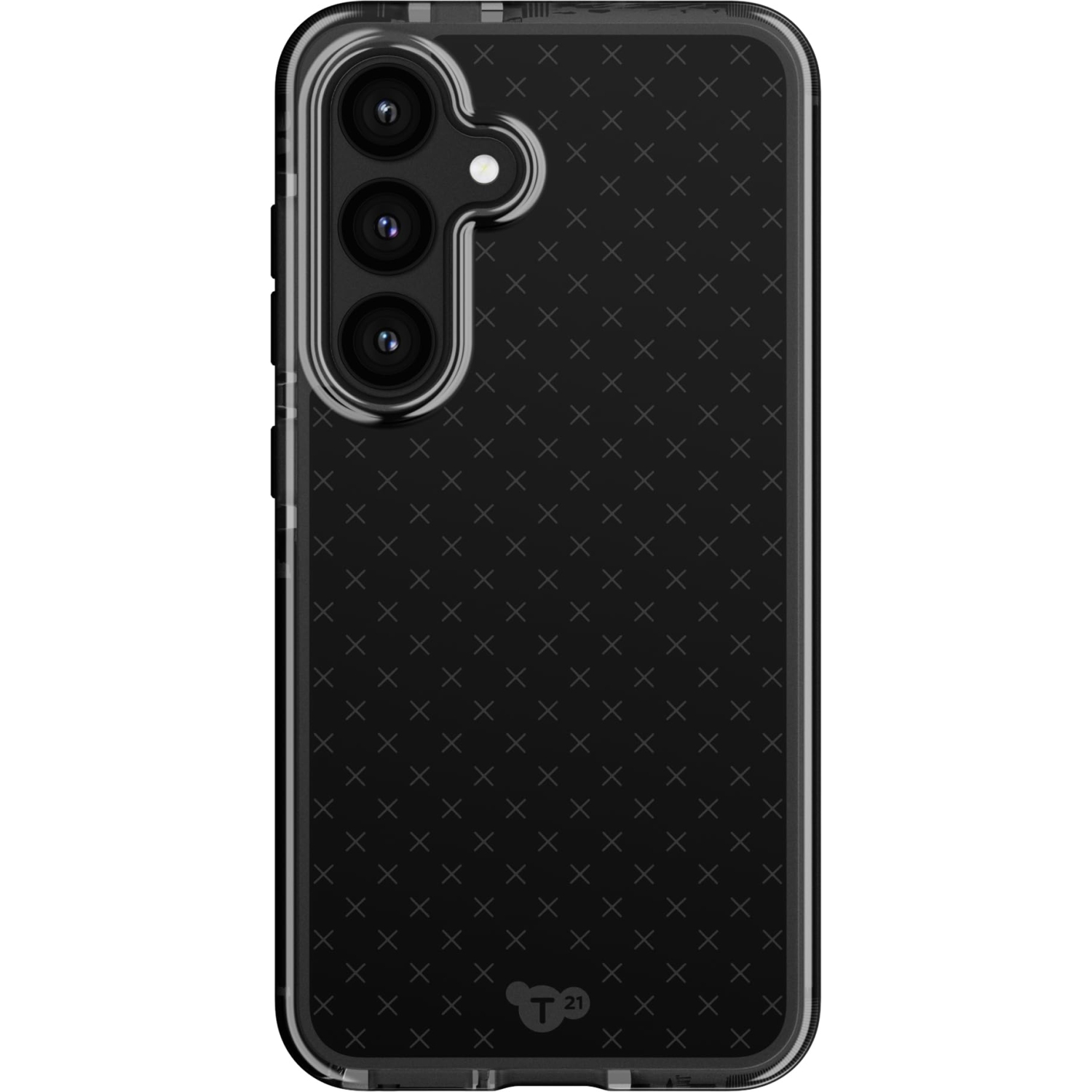 Étui EvoCheck de tech21 pour téléphones intelligents Galaxy S24 de Samsung - Noir fumé