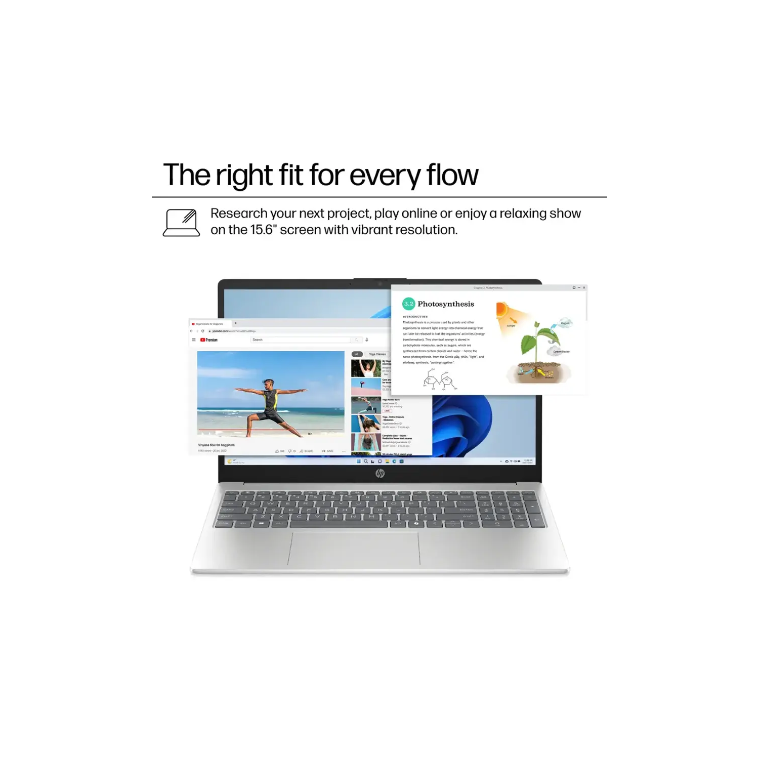 HP 15.6" HD TouchScreen Laptop, AMD Ryzen 5 7520U, 16GB LPDDR5 1TB SSD, Wi-Fi 6, Lightweight, Long Battery Life, Bluetooth, Anti-glare, HDMI, Natural