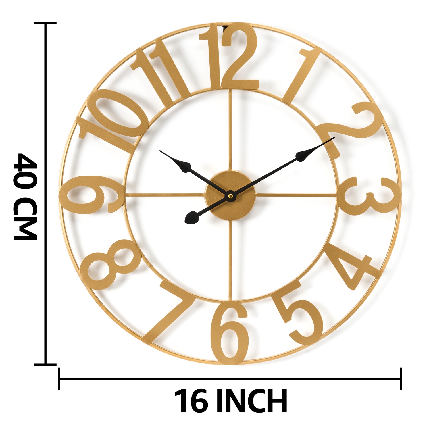 Sorbus Large Wall Clock