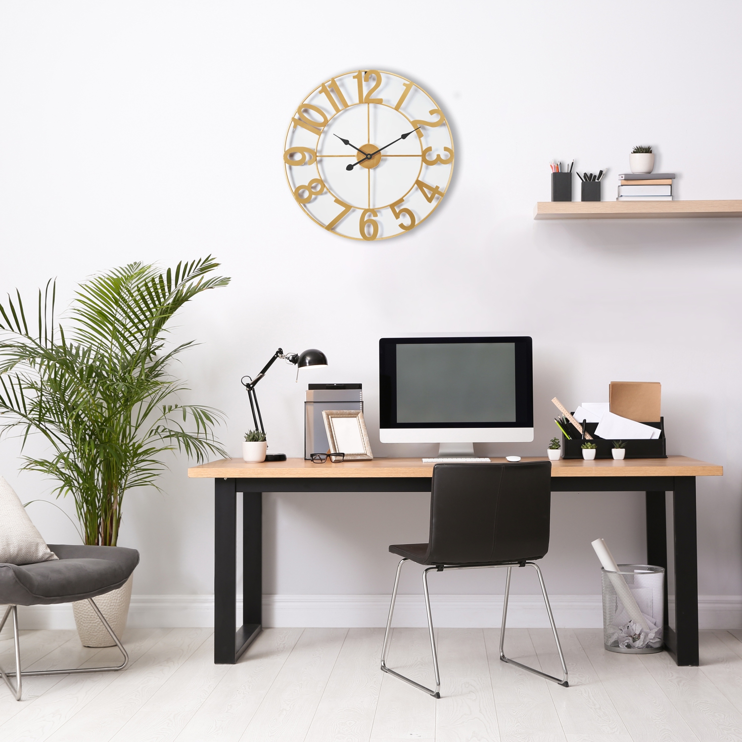 Sorbus Large Wall Clock