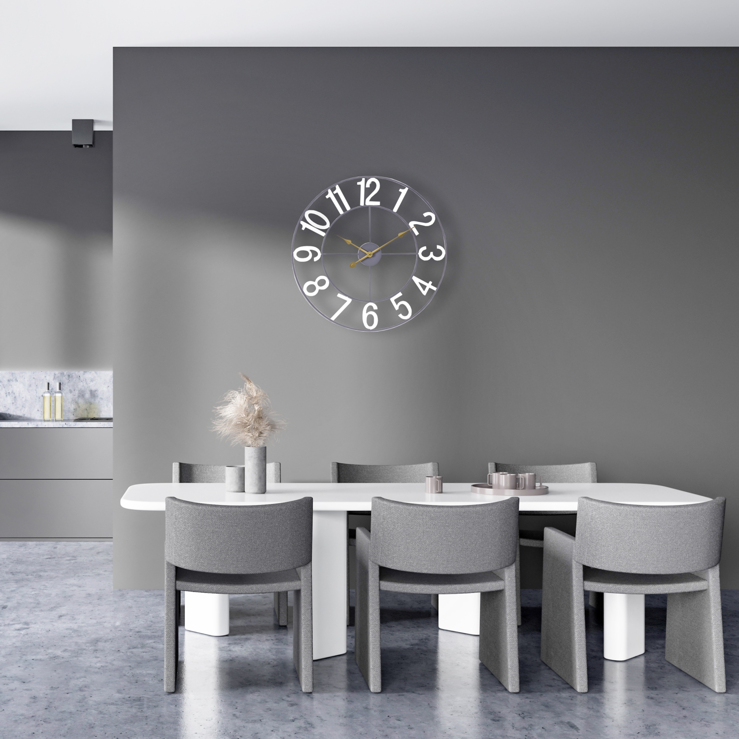 Grande horloge murale Sorbus