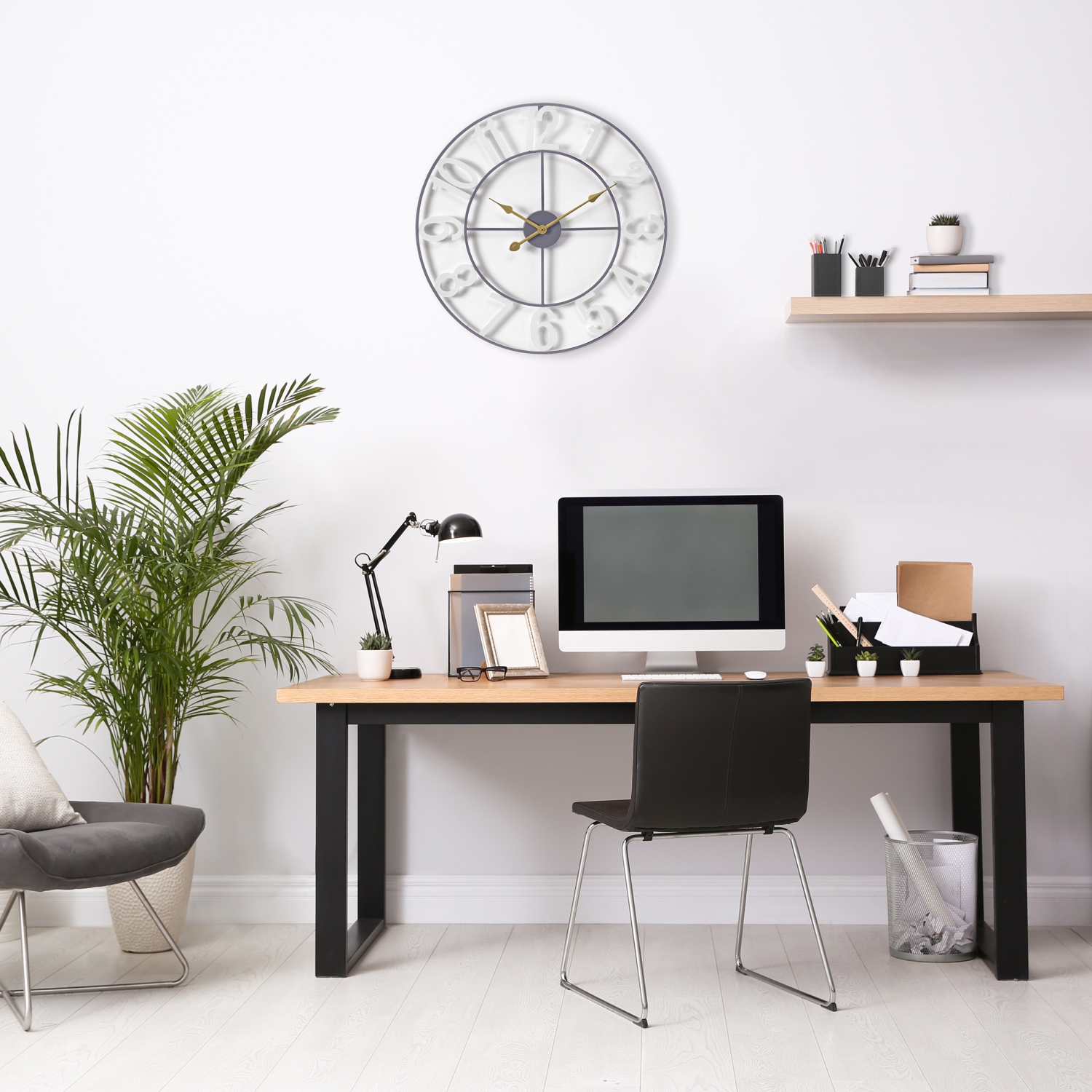 Grande horloge murale Sorbus