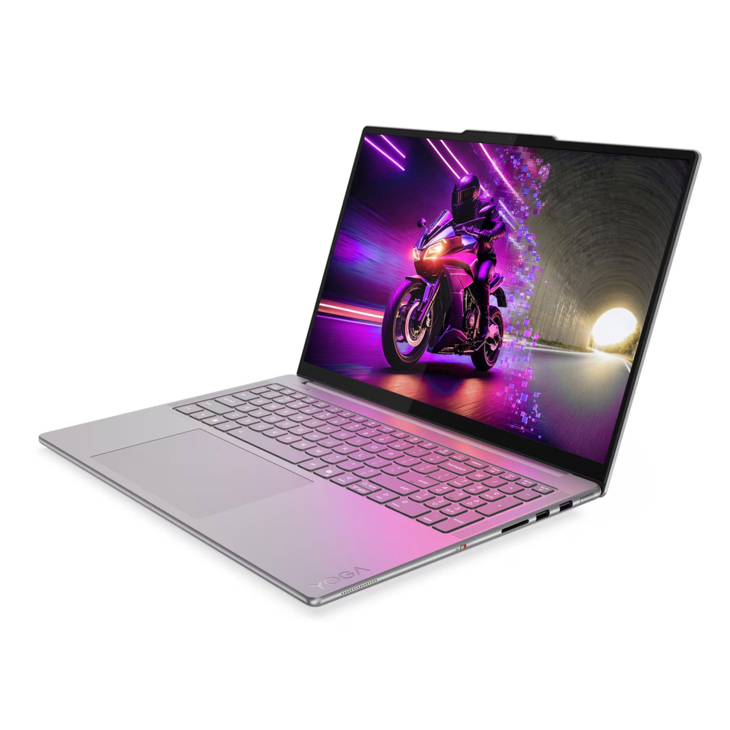 Portable Yoga Pro 9i édition Aura de Lenovo, verre de 16&nbsp;po, Core Ultra 9 285H d'Intel, 32&nbsp;Go, disque SSD 1&nbsp;To