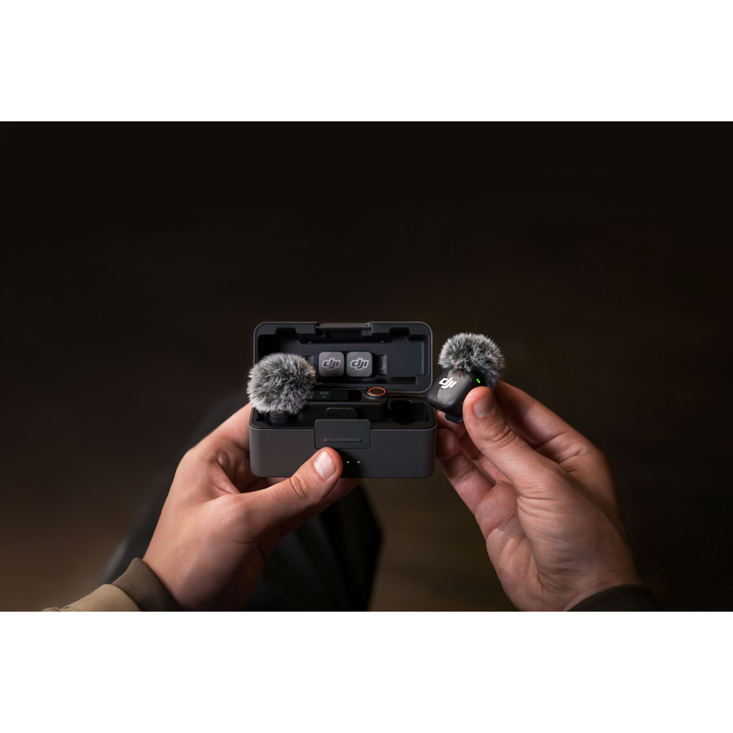 Microphone sans fil Mic 3 de DJI - Noir