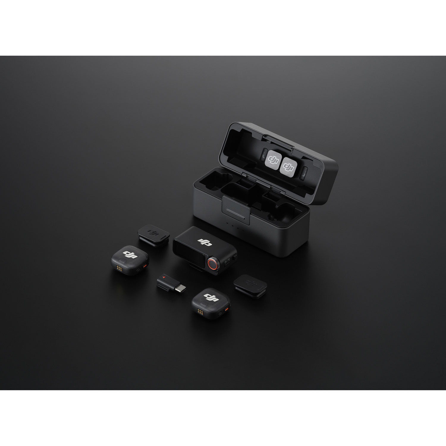 Microphone sans fil Mic 3 de DJI - Noir