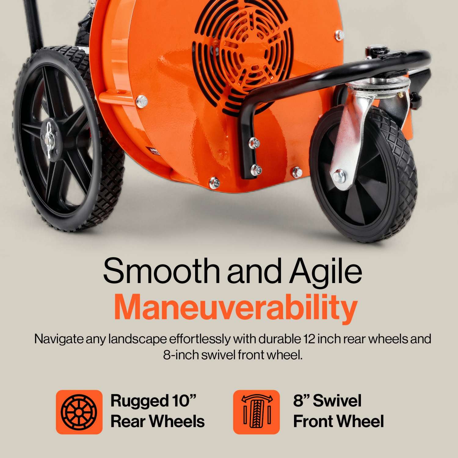 SuperHandy Walk Behind Leaf Blower