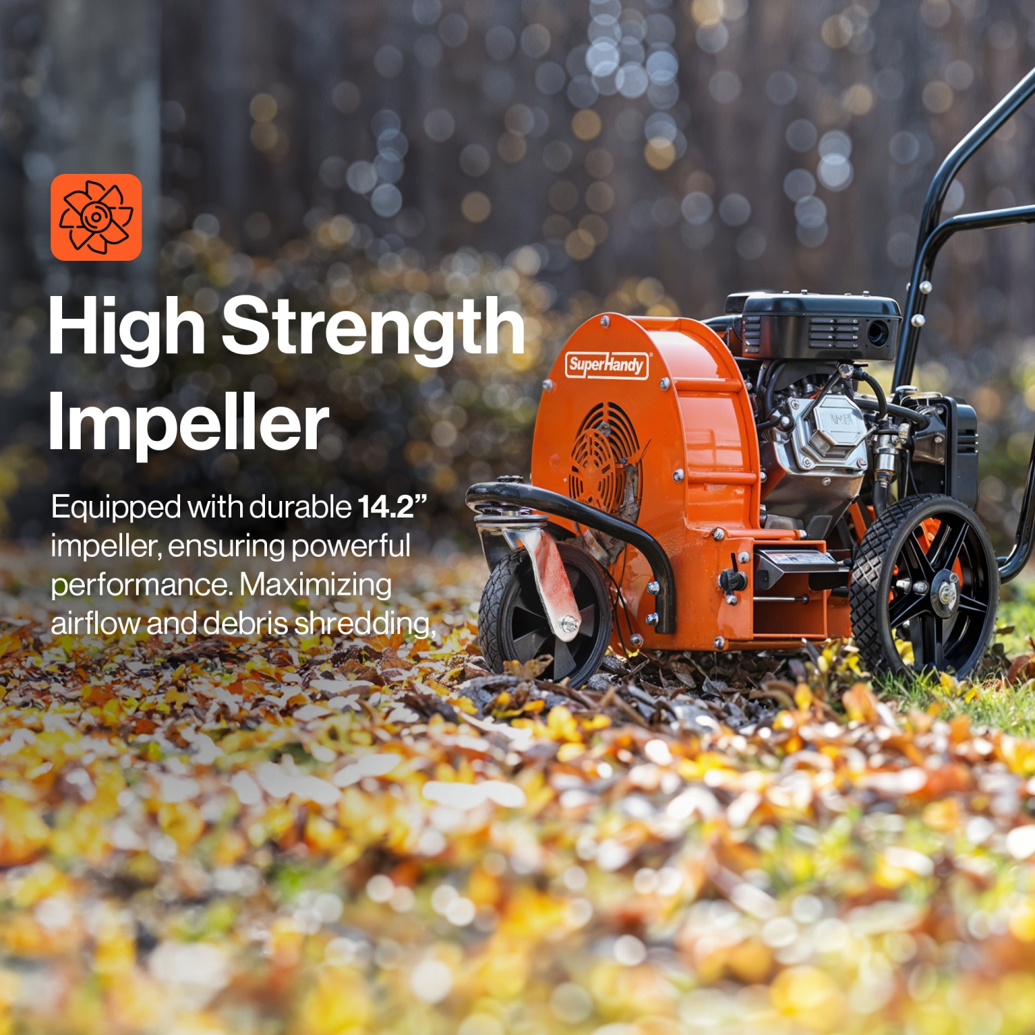 SuperHandy Walk Behind Leaf Blower