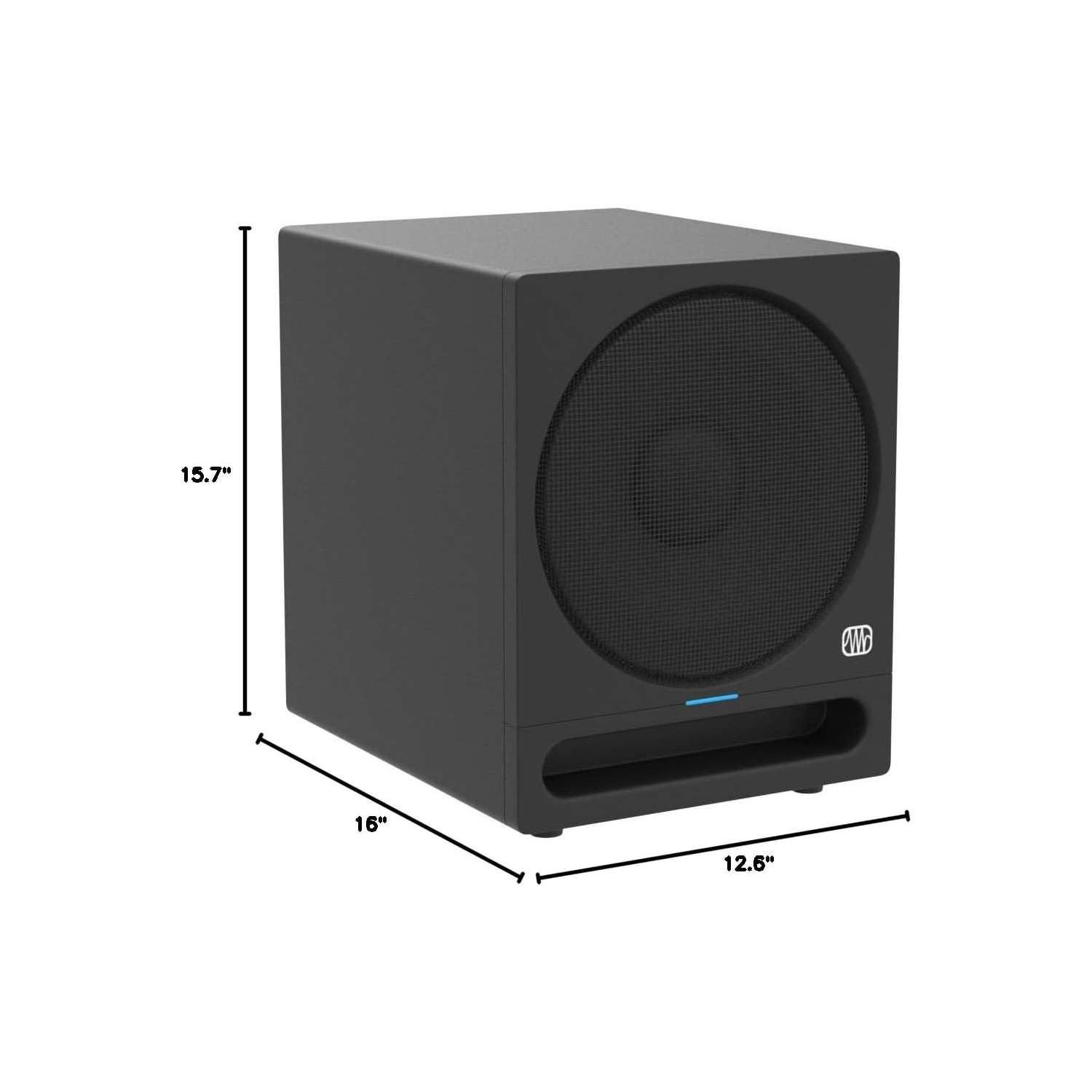 Haut-parleur d'extrêmes graves actif orienté vers l'avant de studio de 10&nbsp;po ERIS-PRO-SUB10 de Presonus