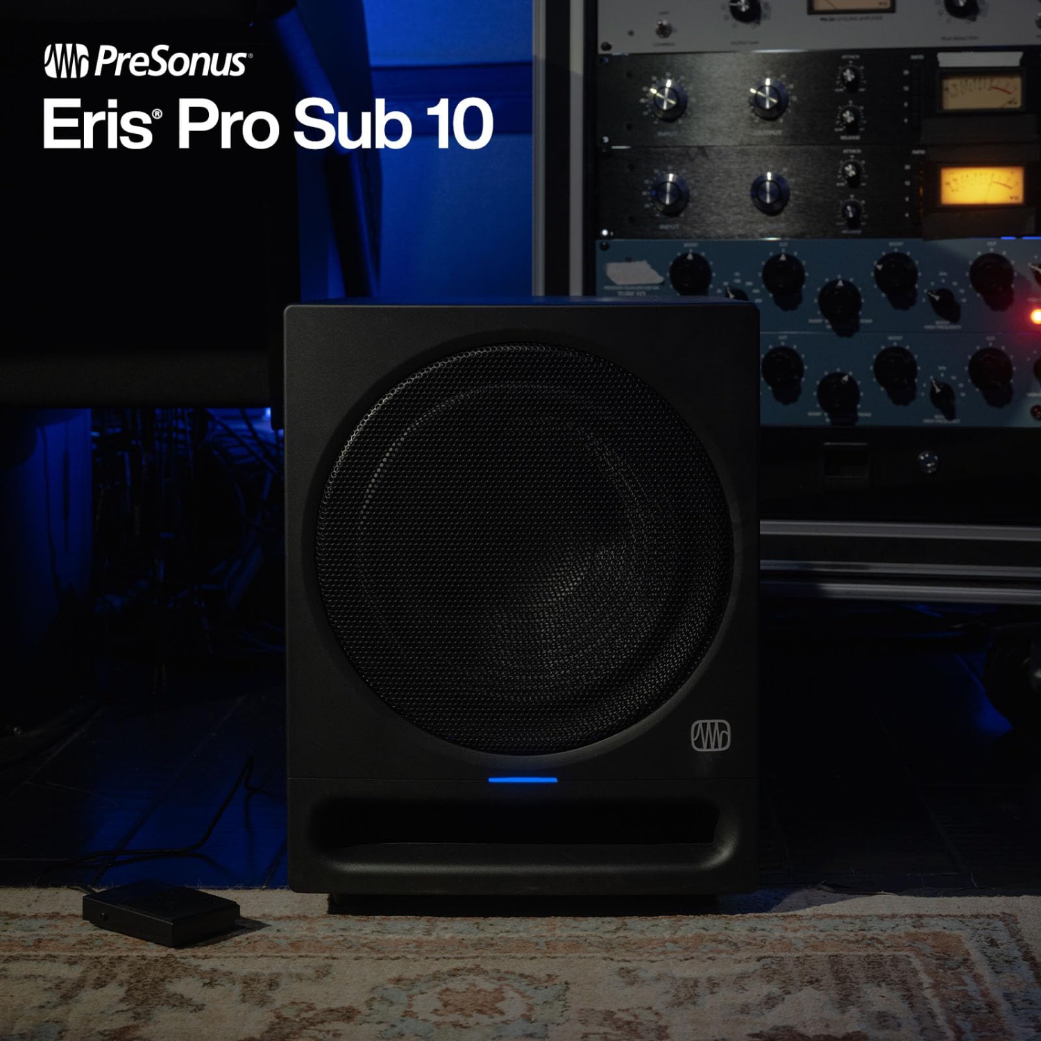 Haut-parleur d'extrêmes graves actif orienté vers l'avant de studio de 10&nbsp;po ERIS-PRO-SUB10 de Presonus
