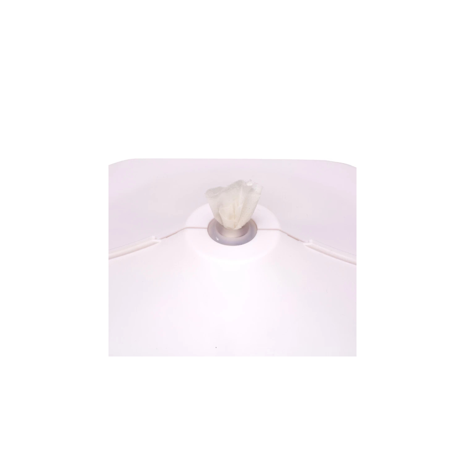 ION Wipes Wall Mounted Wipes Dispenser, Gym Wipe Dispenser with Upward Pull Design, Suitable for Fitness Centers, Offices, Schools, Healthcare, White