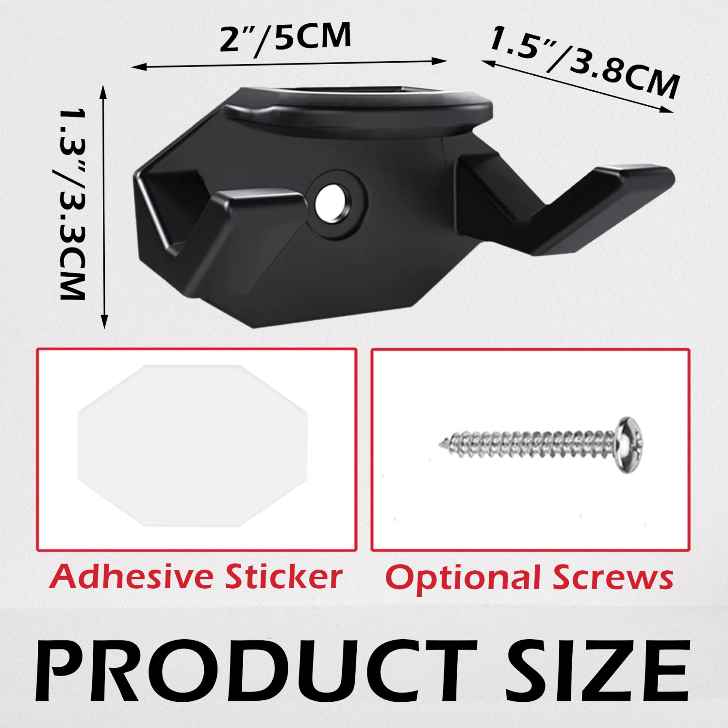 8PCS Crochets pour chapeaux muraux, supports robustes et minimalistes pour casquettes de baseball, présentoir flottant pour porte-chapeau pour mur,