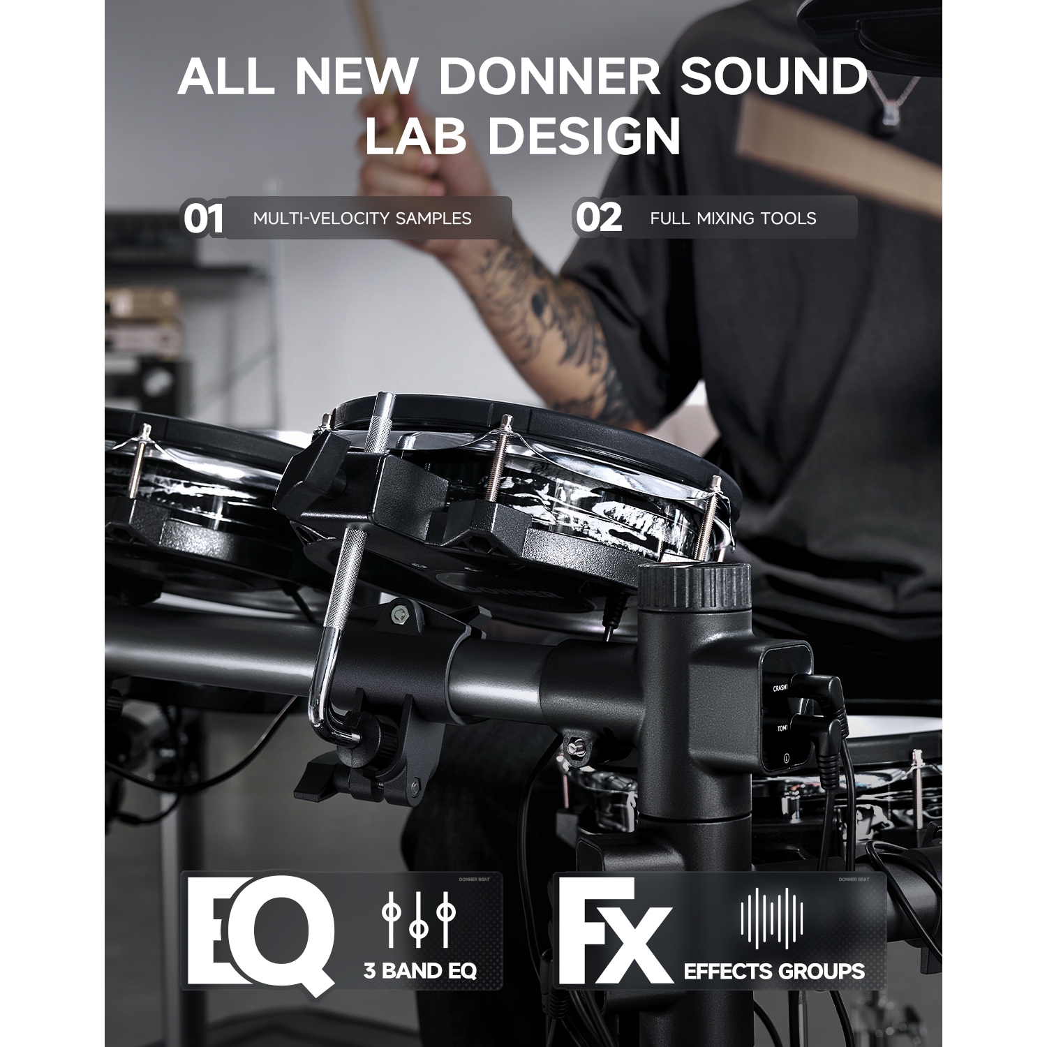 Donner Beat Electronic Drum Kit