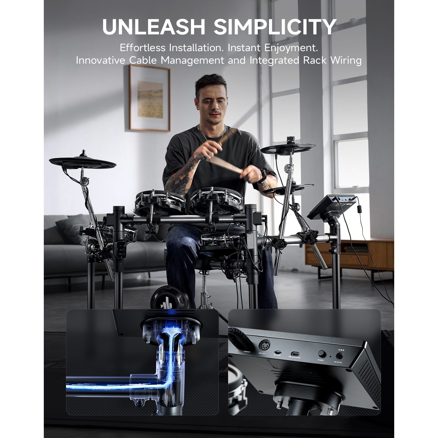 Donner Beat Electronic Drum Kit