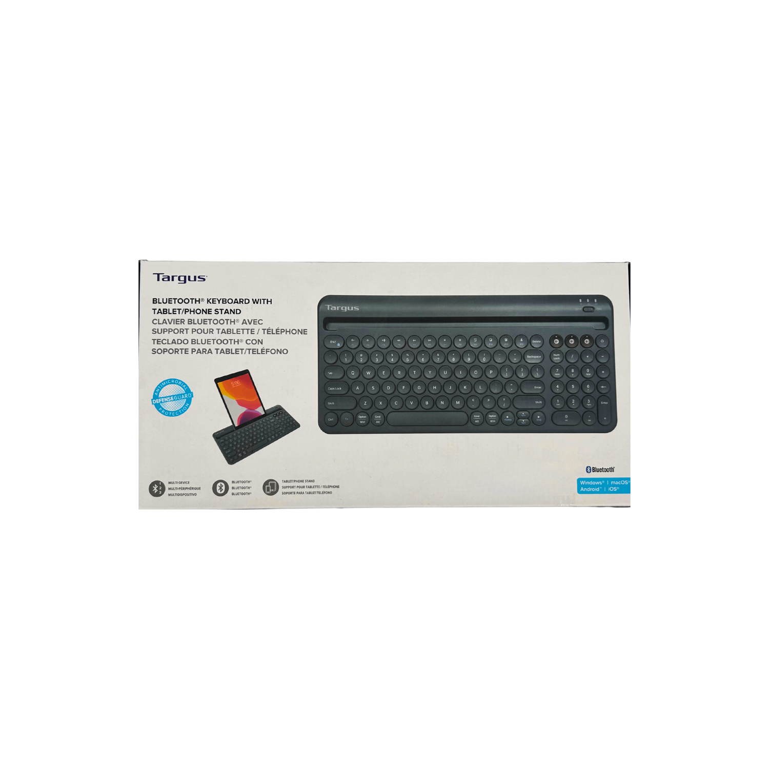 Targus Bluetooth Keyboard with Tablet/Phone Stand #AKB867
