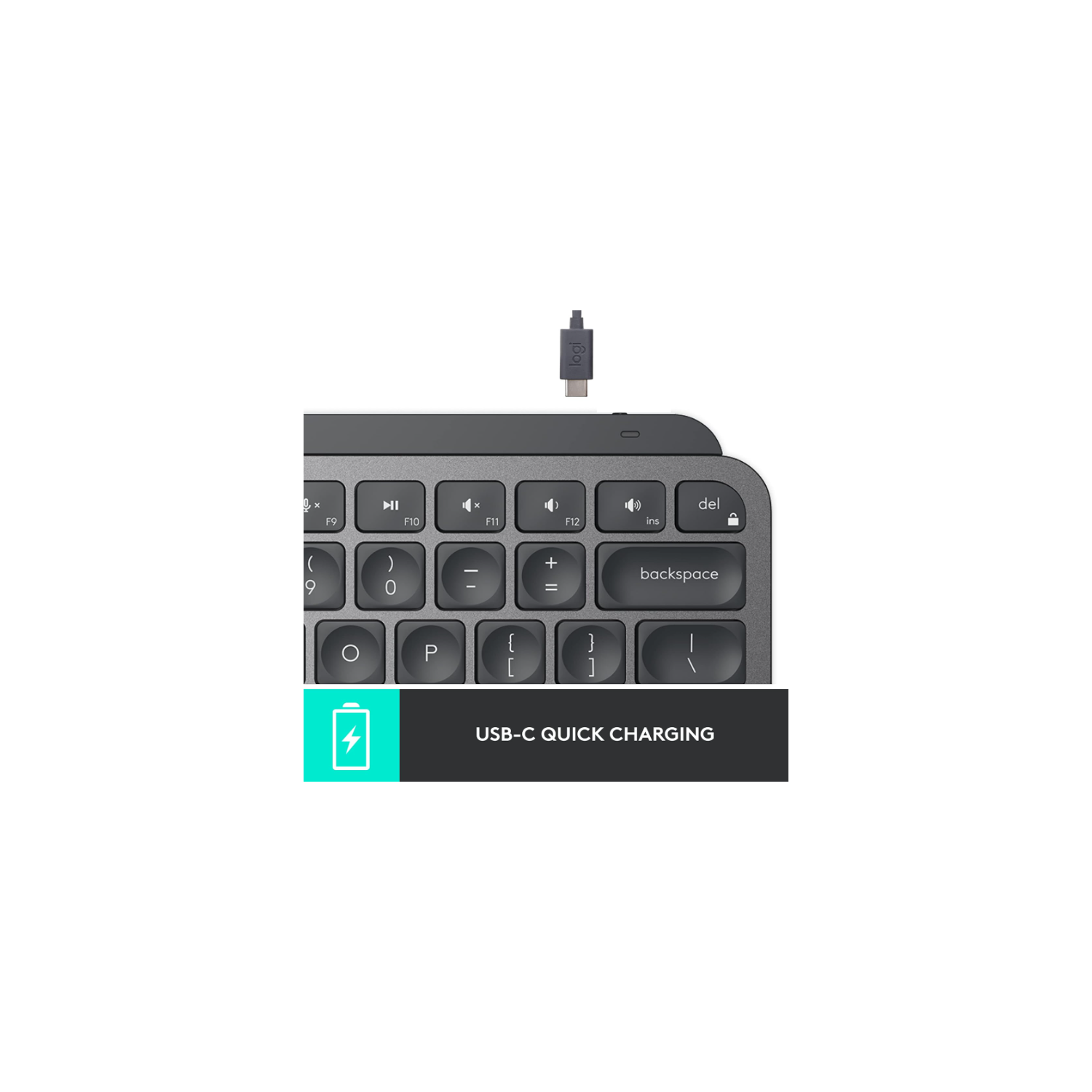 Logitech MX Keys Mini Minimalist Wireless Illuminated Keyboard, Compact, Bluetooth, Compatible with Apple macOS, iOS, Windows, Linux, Android, Metal
