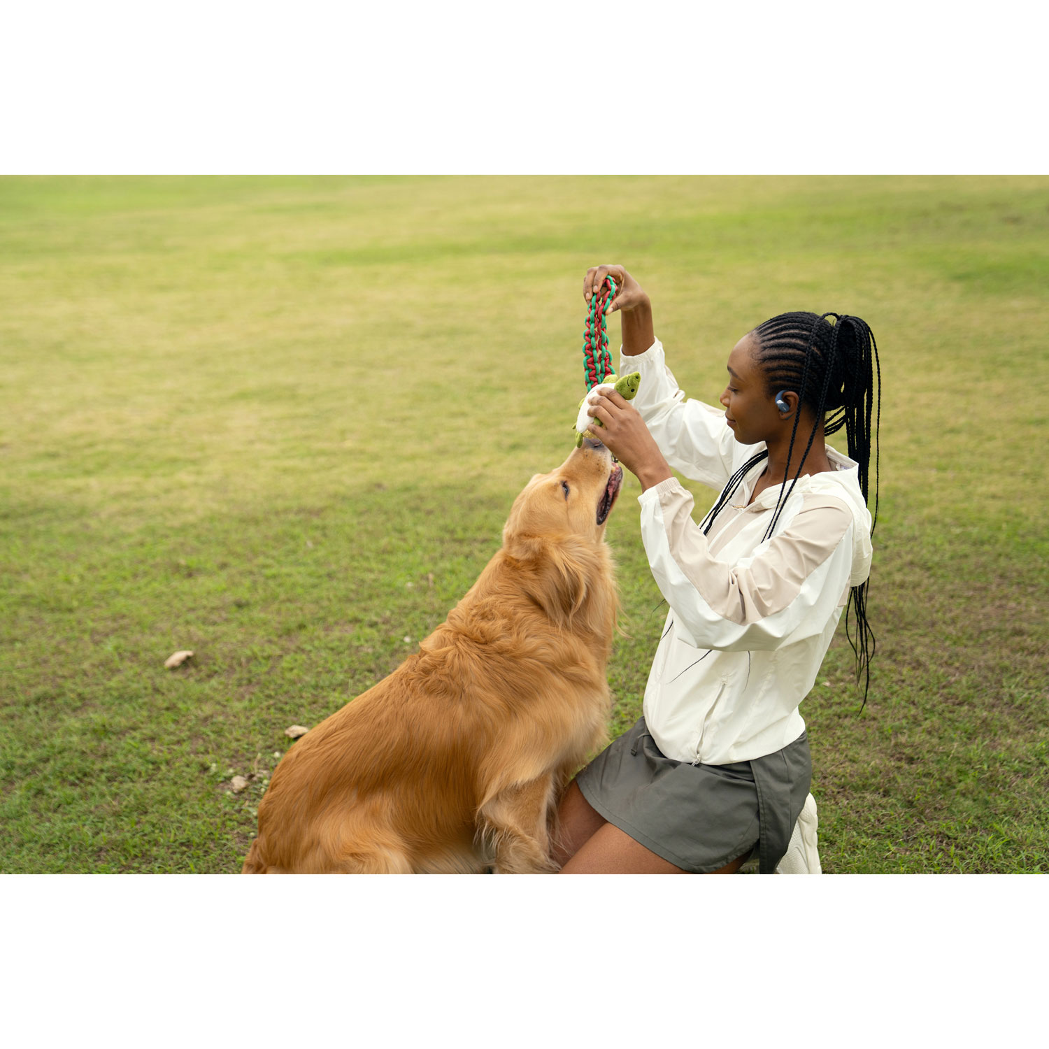 Écouteurs boutons 100 % sans fil ouverts OpenFit 2+ de Shokz - Bleu pierre - Exclusivité Best Buy