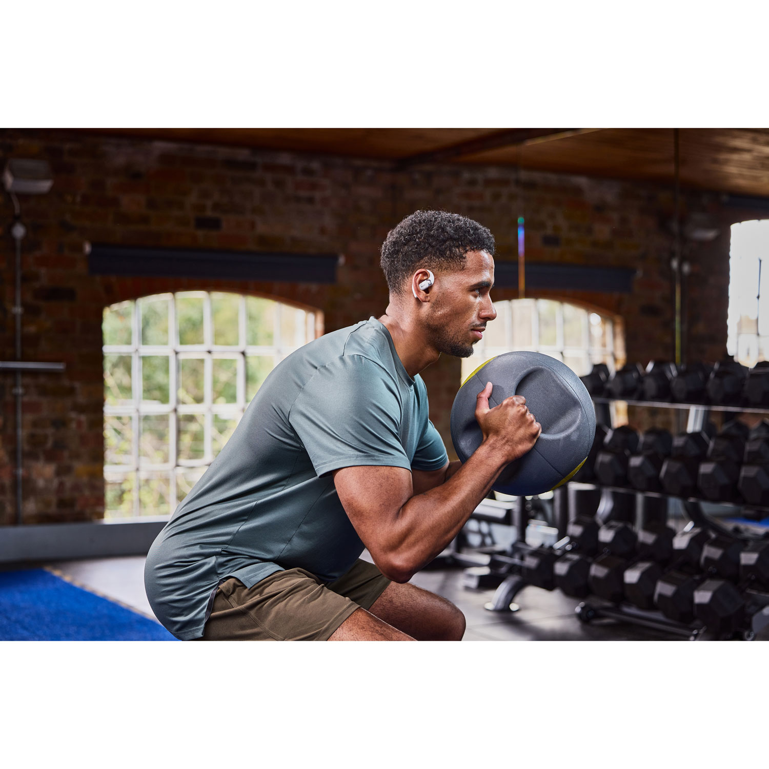 Shokz OpenFit 2+ Open-Ear True Wireless Headphones - Grey