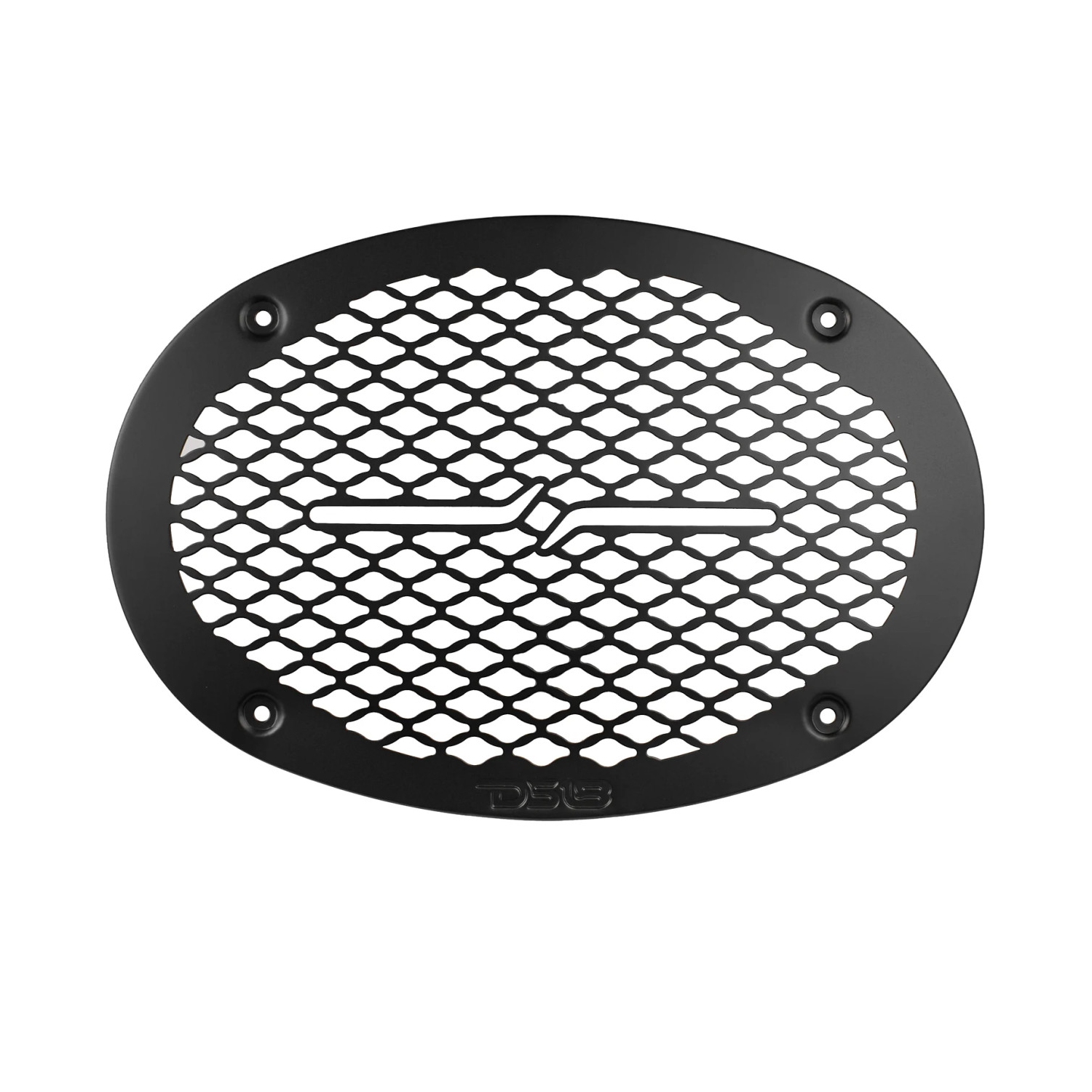 DS18 – Grille universelle pour haut-parleur en treillis métallique peu profond de 6 x 9&nbsp;po PRO-GRILL69MS/BK
