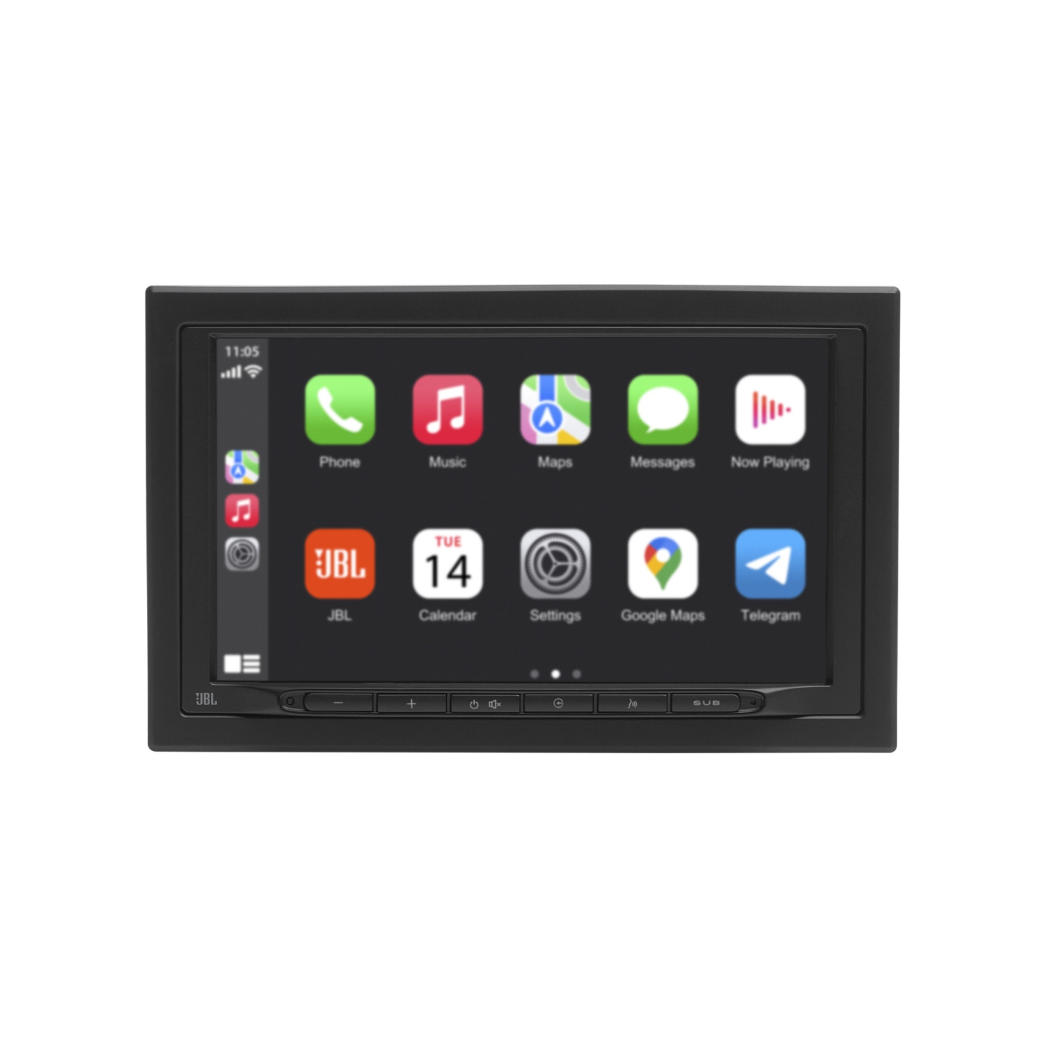 JBL LEGEND700 7" Capacitive Touchscreen Double Din Car Stereo with Wireless Android Auto / Apple Carplay