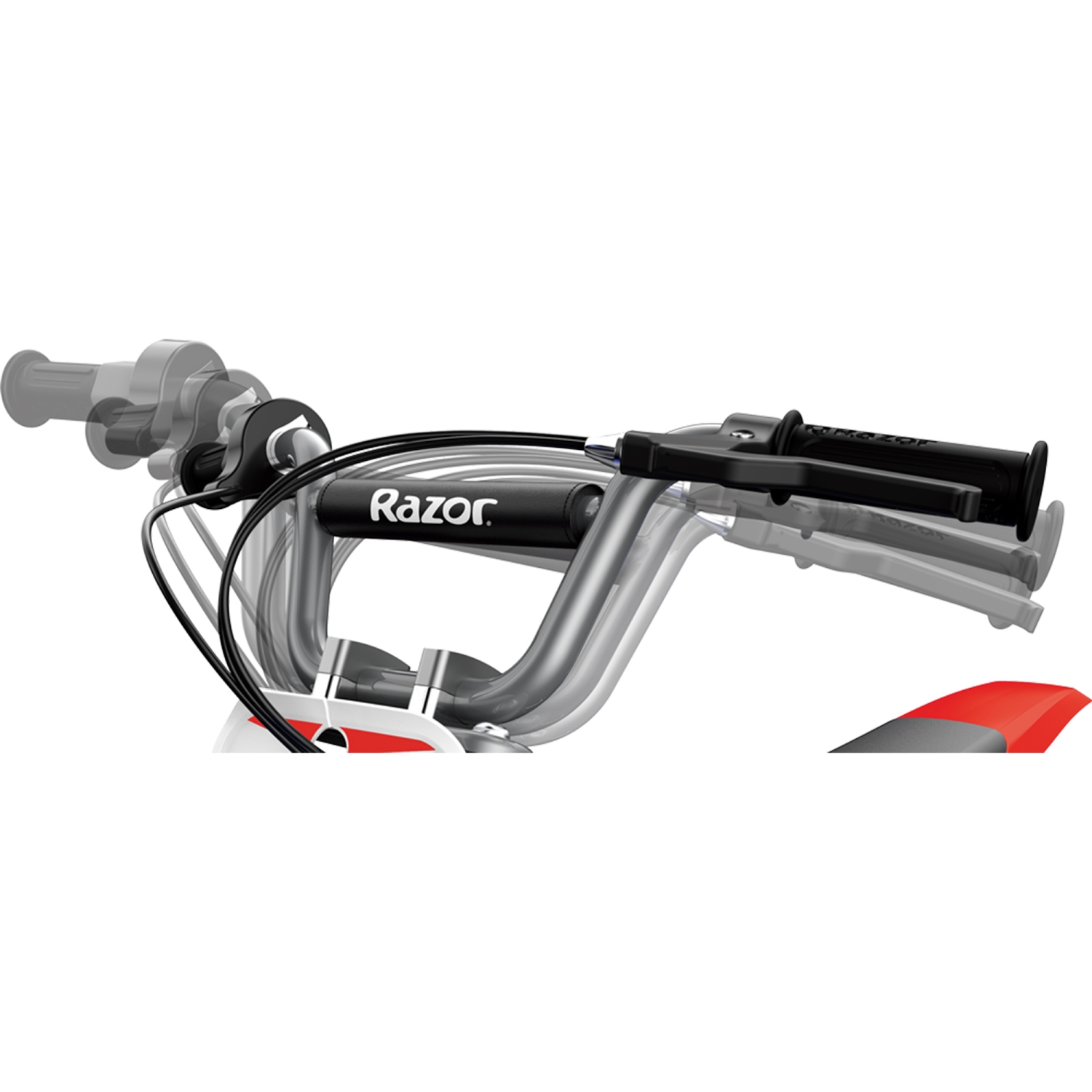 Moto tout-terrain électrique Razor MX350 Dirt Rocket pour enfants, motocross, rouge