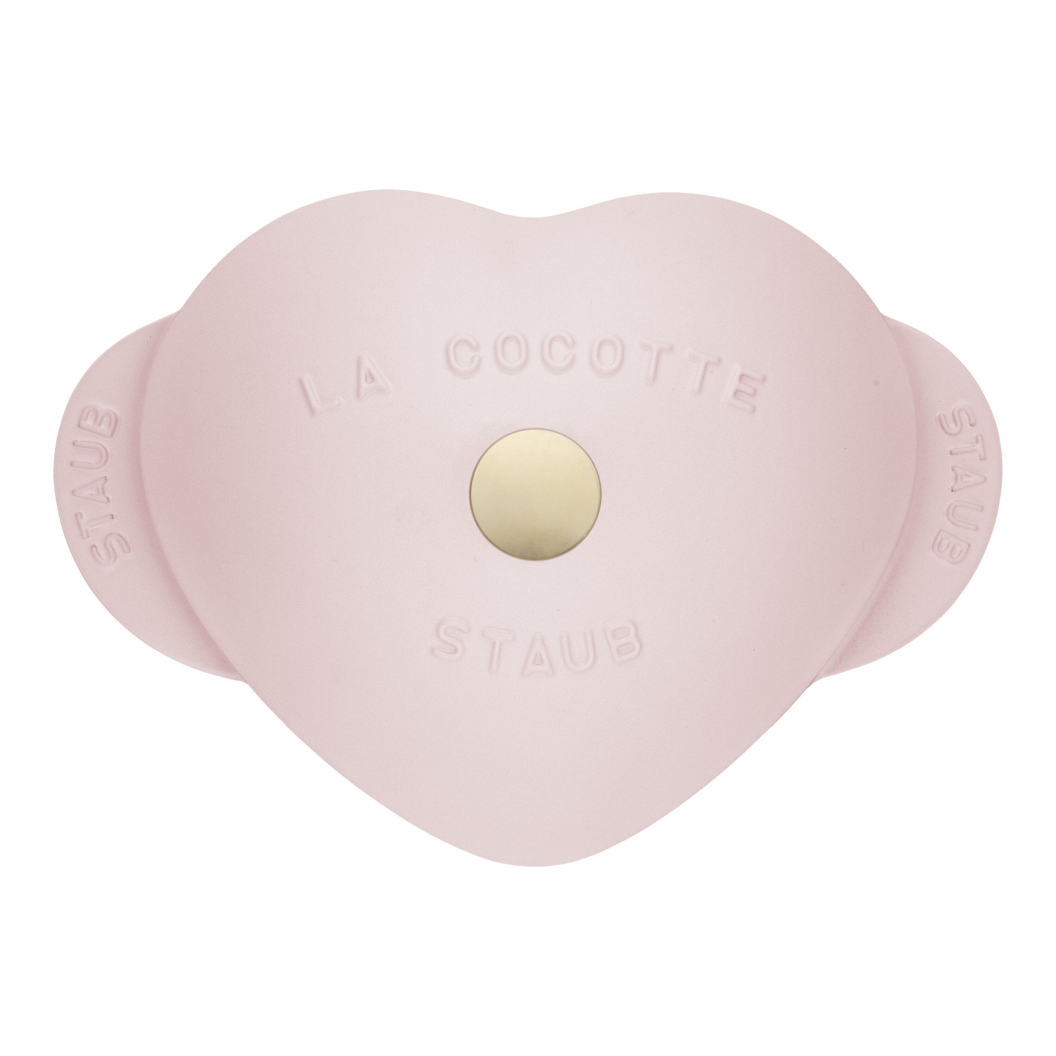 Cocotte en fonte 1,75 L en forme de coeur STAUB La Cocotte, rose sorbet