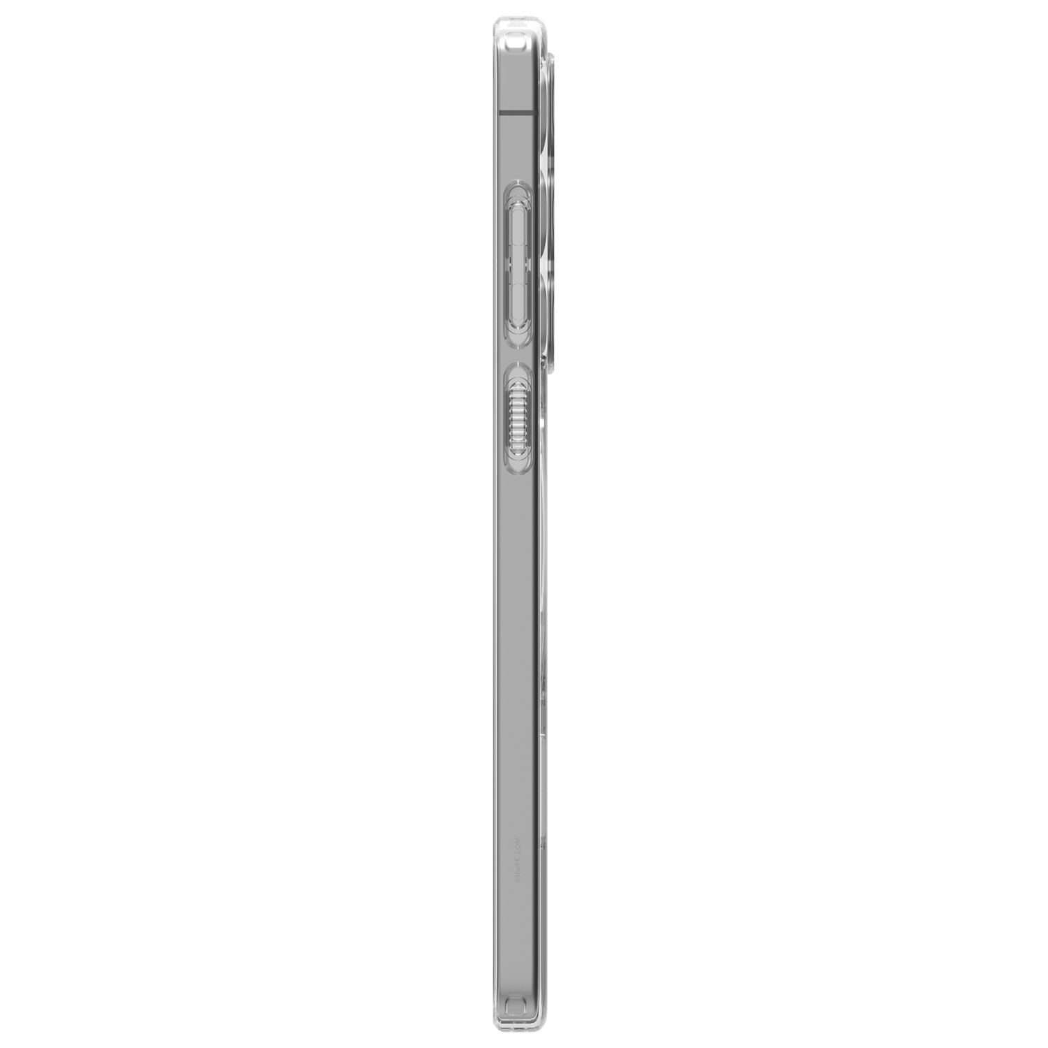 Étui rigide ajusté Crystal Flex MagFit de Spigen pour Galaxy S25 FE - Blanc transparent