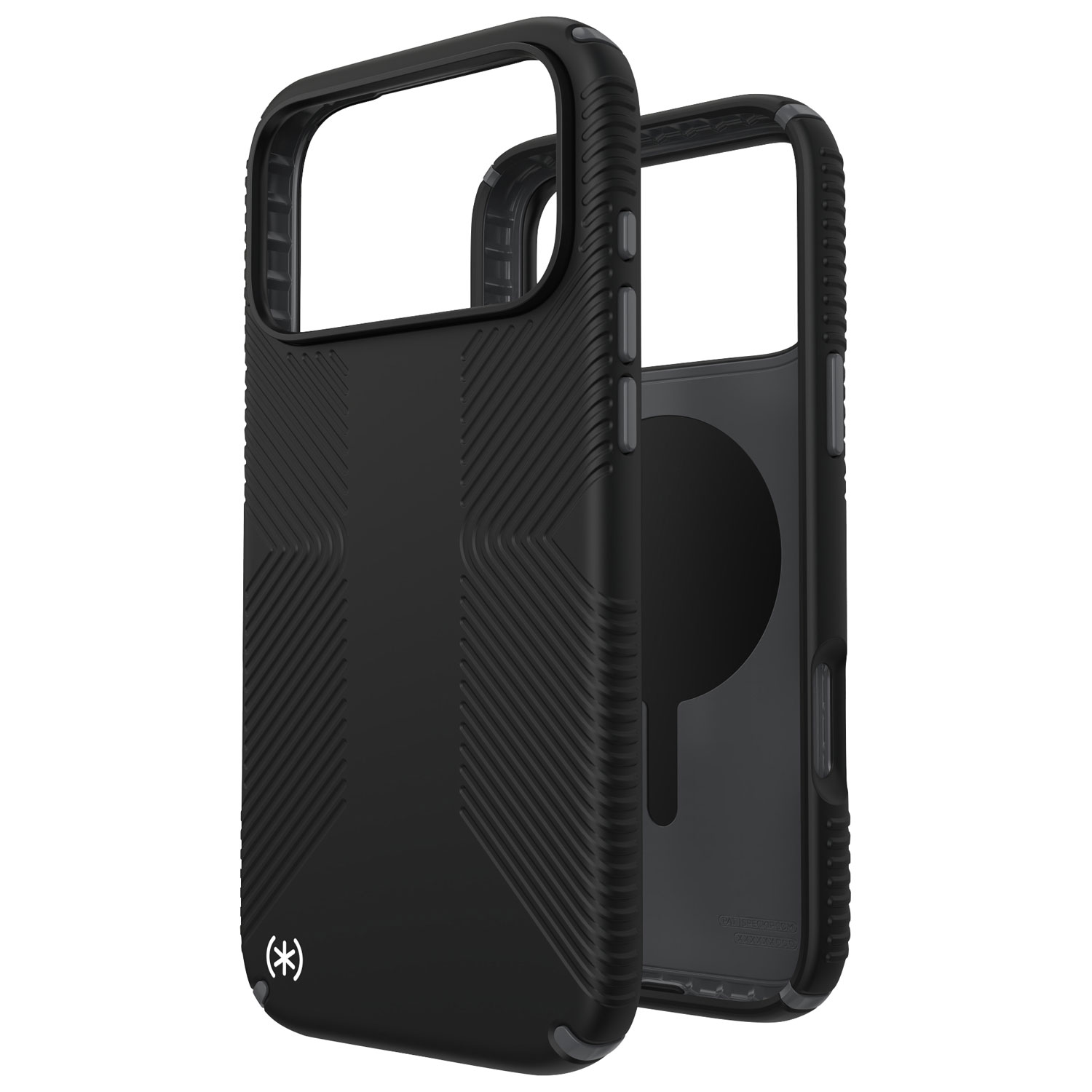 Speck Presidio2 Grip Fitted Hard Shell Case with MagSafe for iPhone 17 Pro Max - Black